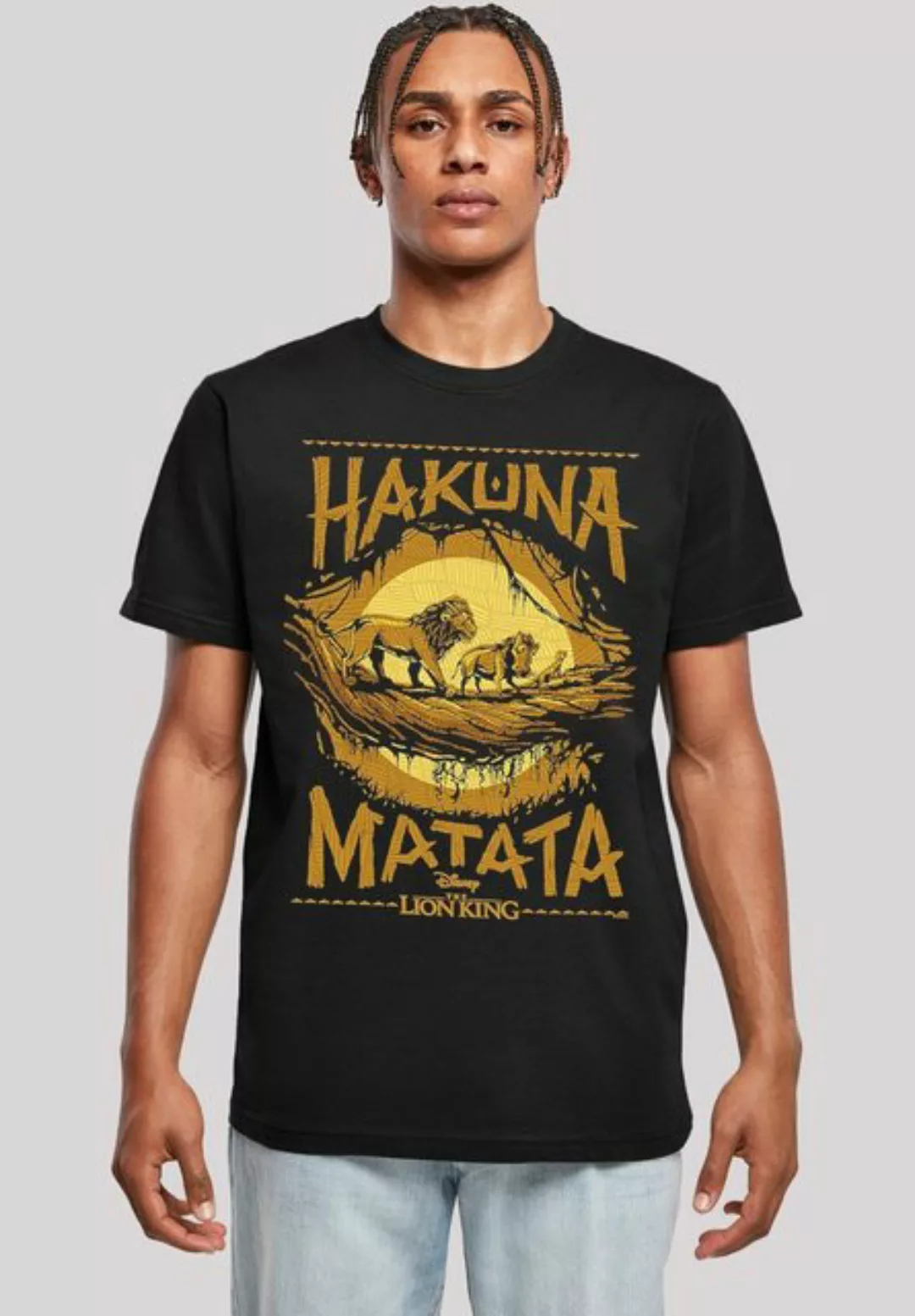 F4NT4STIC T-Shirt König der Löwen Hakuna Matata Print günstig online kaufen