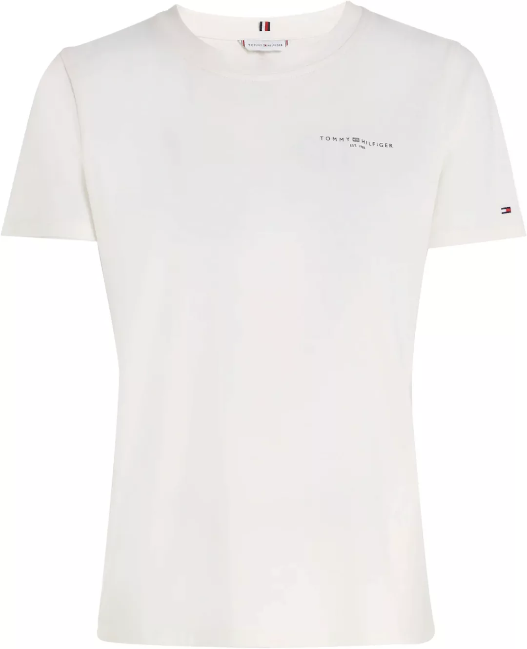 Tommy Hilfiger Curve T-Shirt "CRV 1985 REG MINI CORP C-NK SS", Große Größen günstig online kaufen