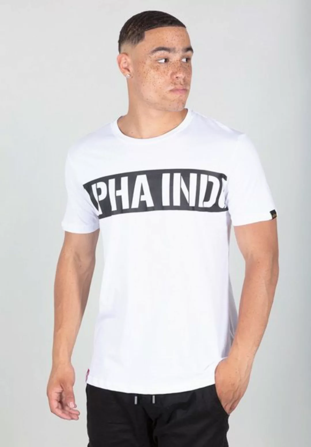 Alpha Industries T-Shirt Alpha Industries Men - T-Shirts Printed Stripe T günstig online kaufen