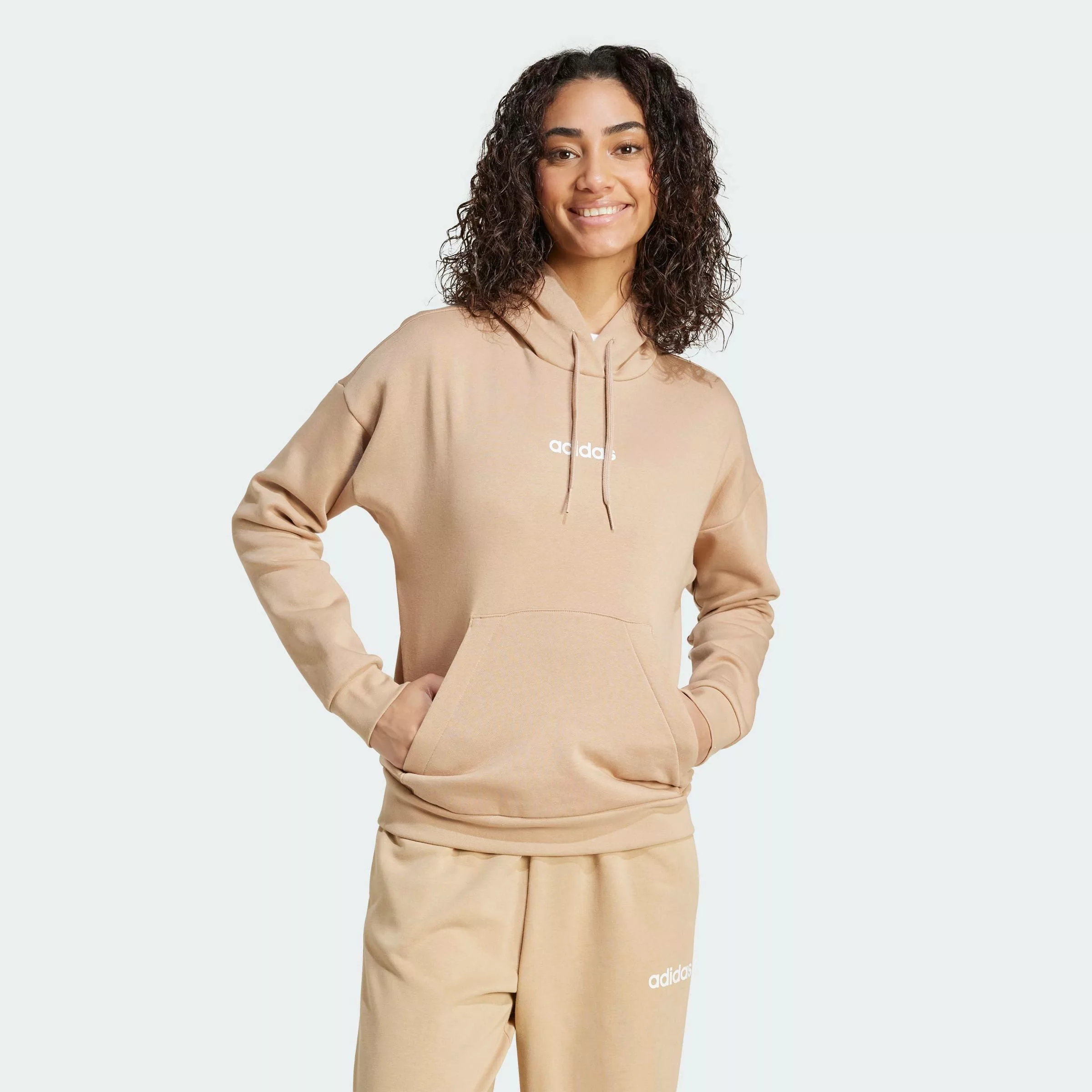adidas Sportswear Kapuzensweatshirt "W LIN FL HD" günstig online kaufen