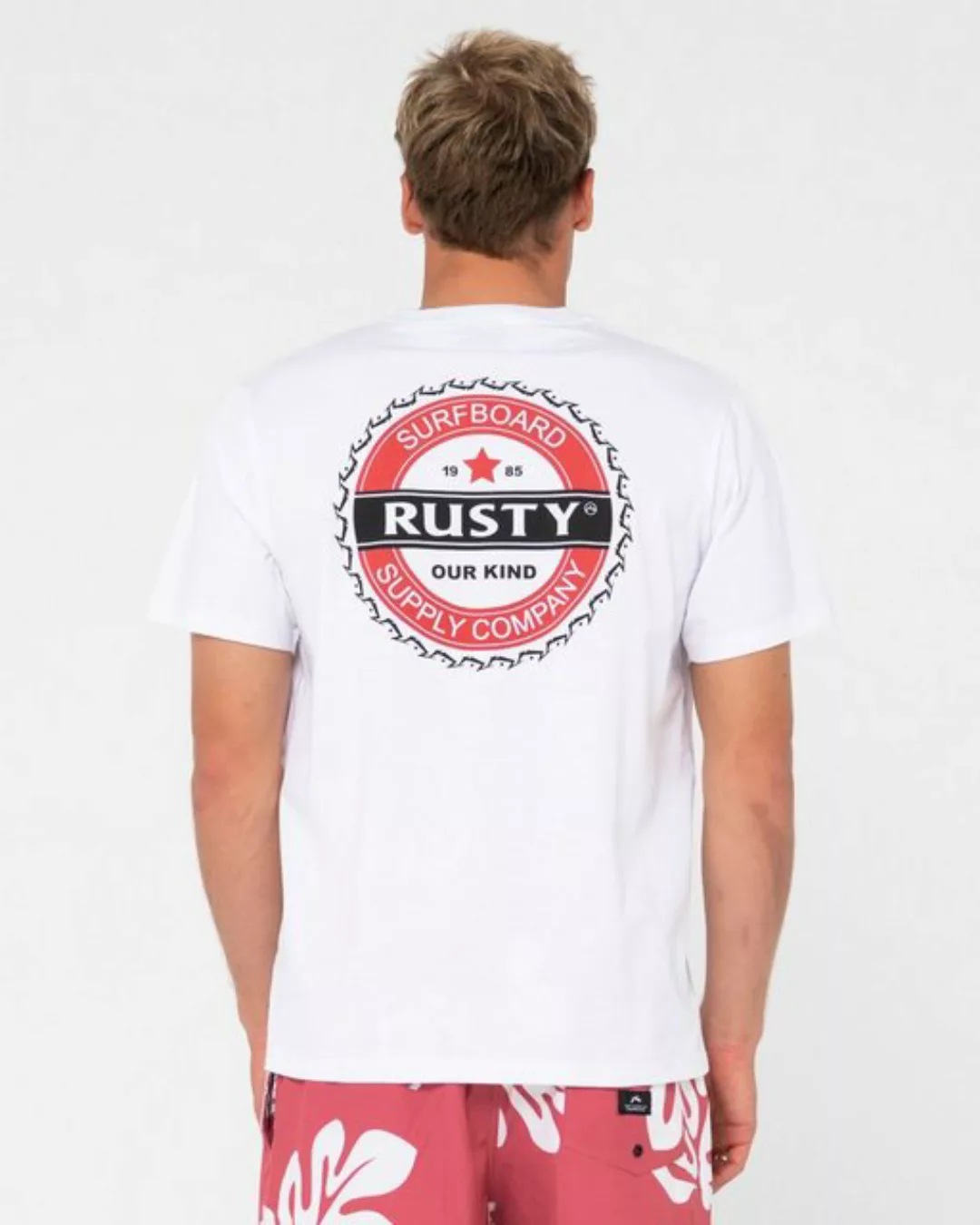 Rusty T-Shirt BOTTLE CAP SHORT SLEEVE TEE günstig online kaufen