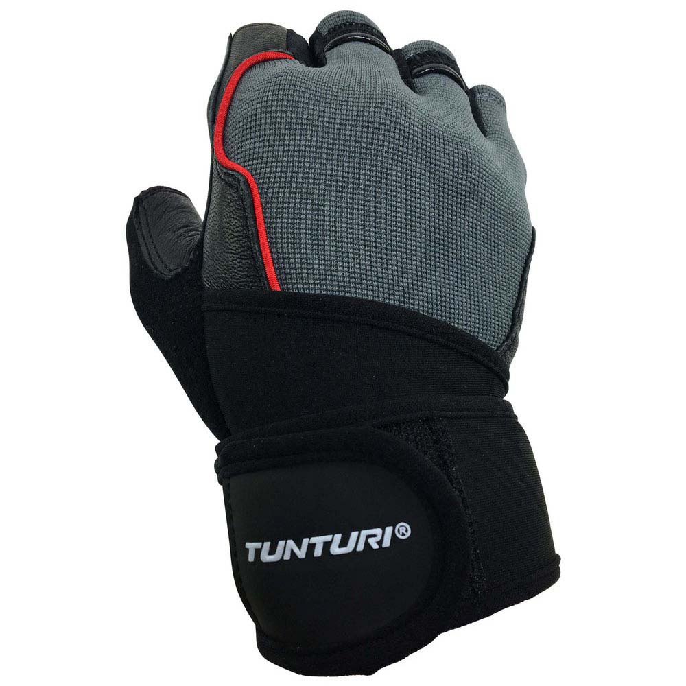 Tunturi Fit Power Trainingshandschuhe L Black / Grey günstig online kaufen