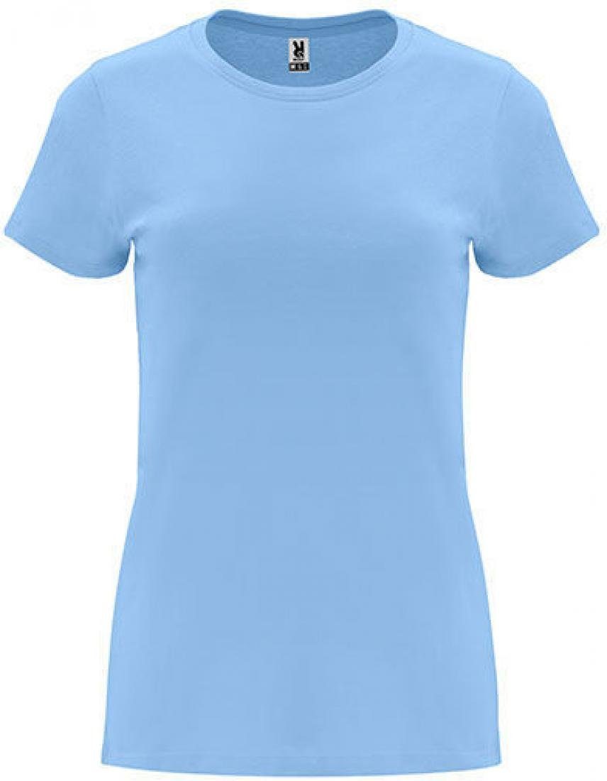 Roly Rundhalsshirt Damen Capri T-Shirt, Tailliert günstig online kaufen