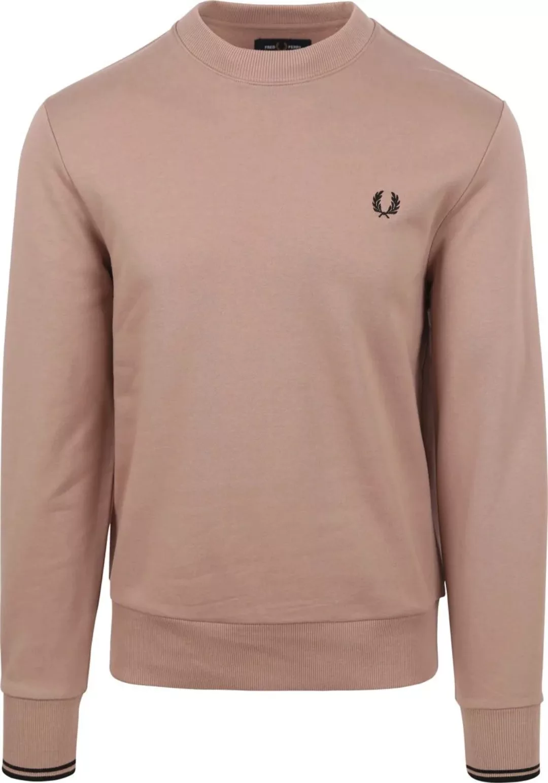 Fred Perry Sweater Logo Altrosa - Größe M günstig online kaufen