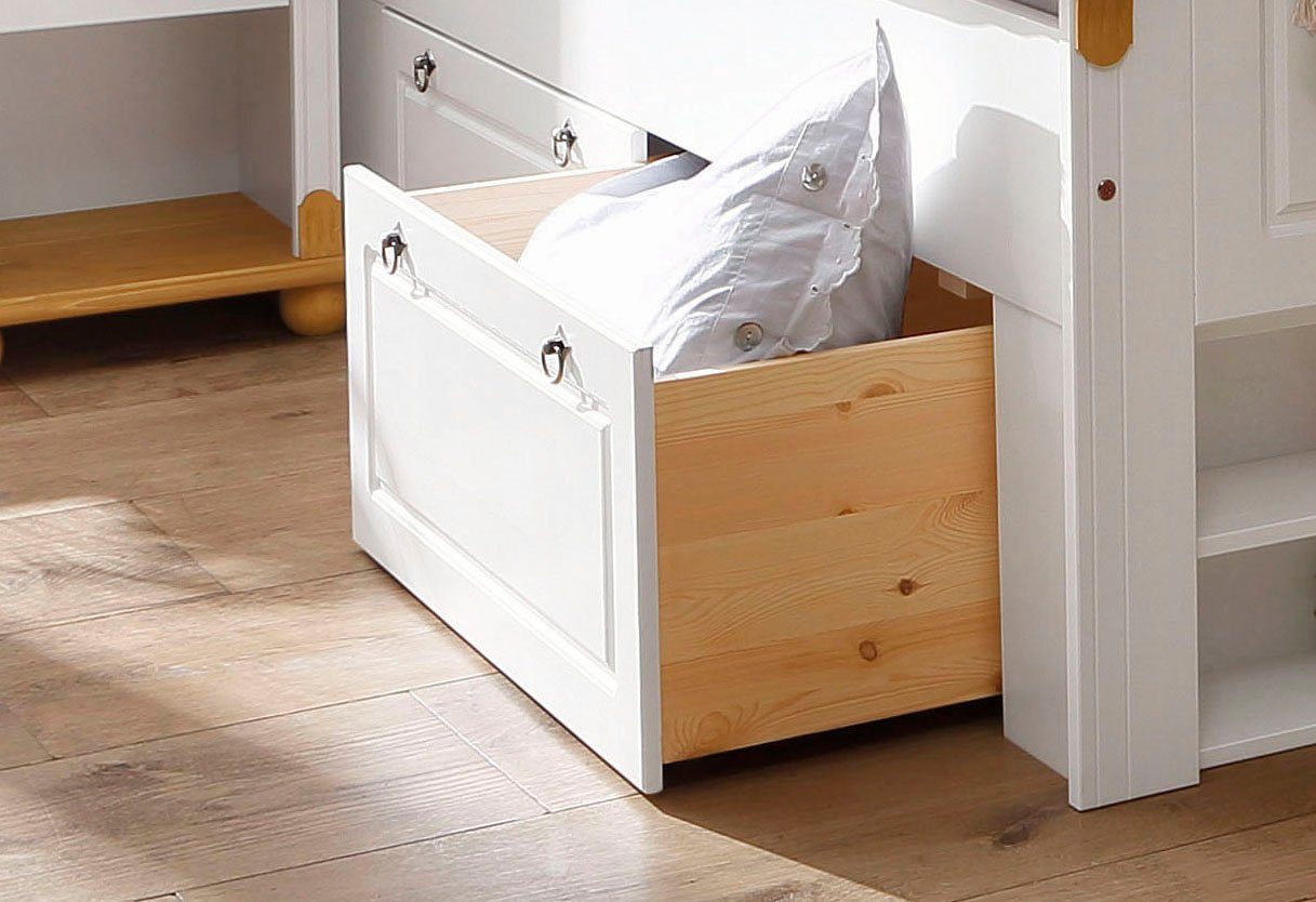 Home affaire Schubkasten "Tessin", (Set, 2 St.), Bettschubladen auf Rollen, günstig online kaufen