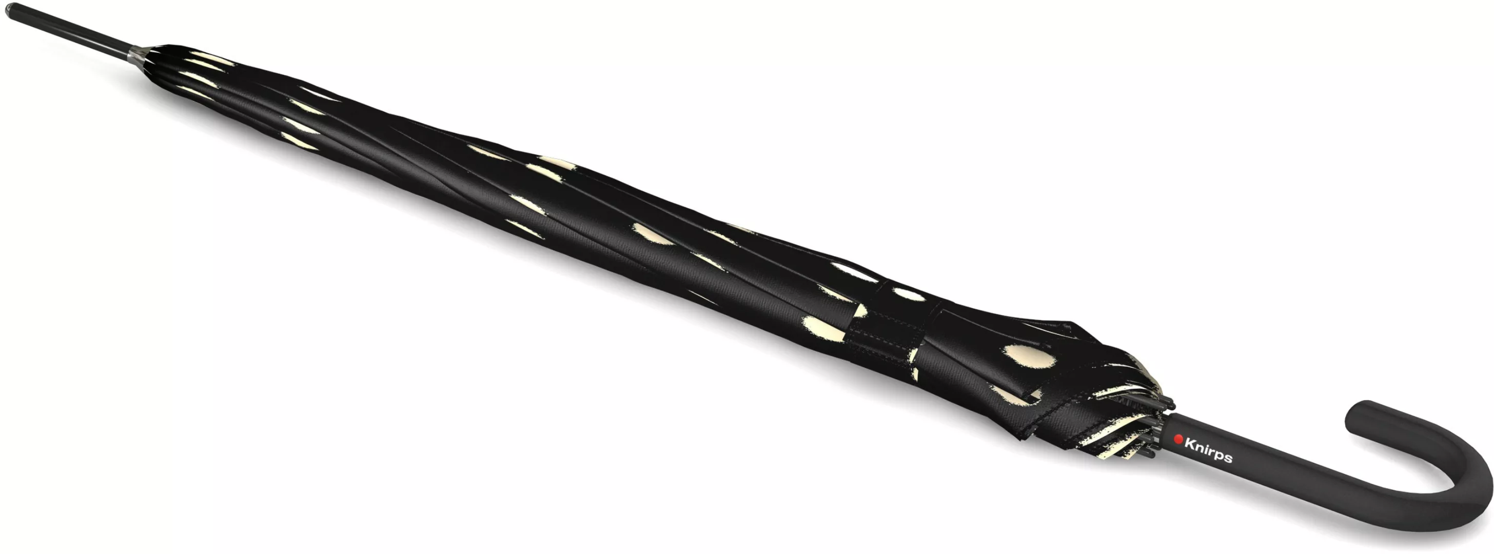 Knirps Stockregenschirm "T.760 Stick Automatik, Dot Art Black" günstig online kaufen