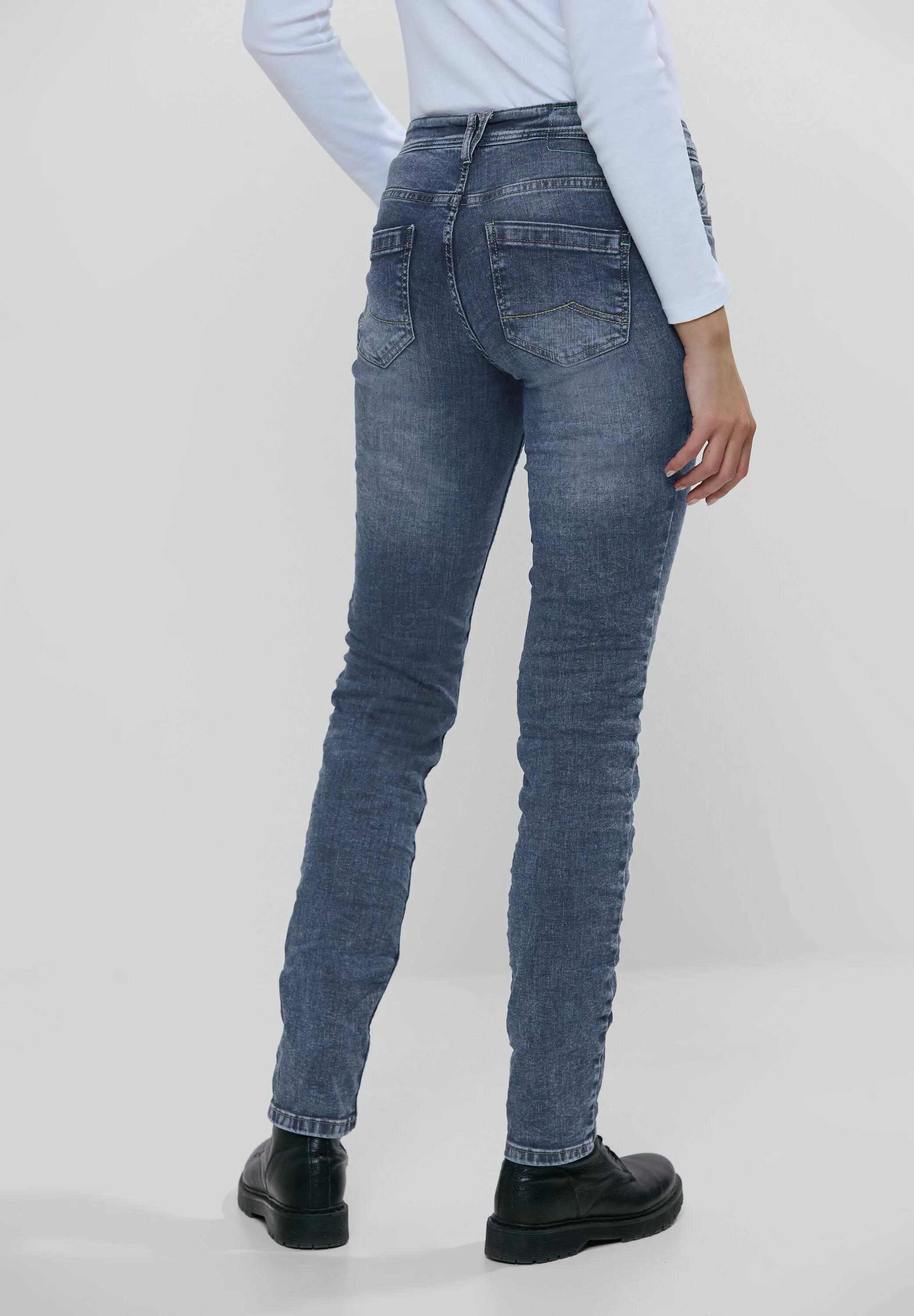 Cecil 5-Pocket-Jeans Scarlett mit Elasthan und toller Waschung günstig online kaufen