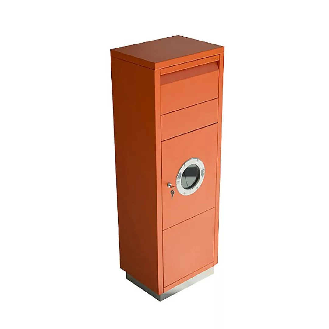 Radius - Letterman Standing Ovation 1 Briefkasten - orange/BxHxT 32x142x42c günstig online kaufen