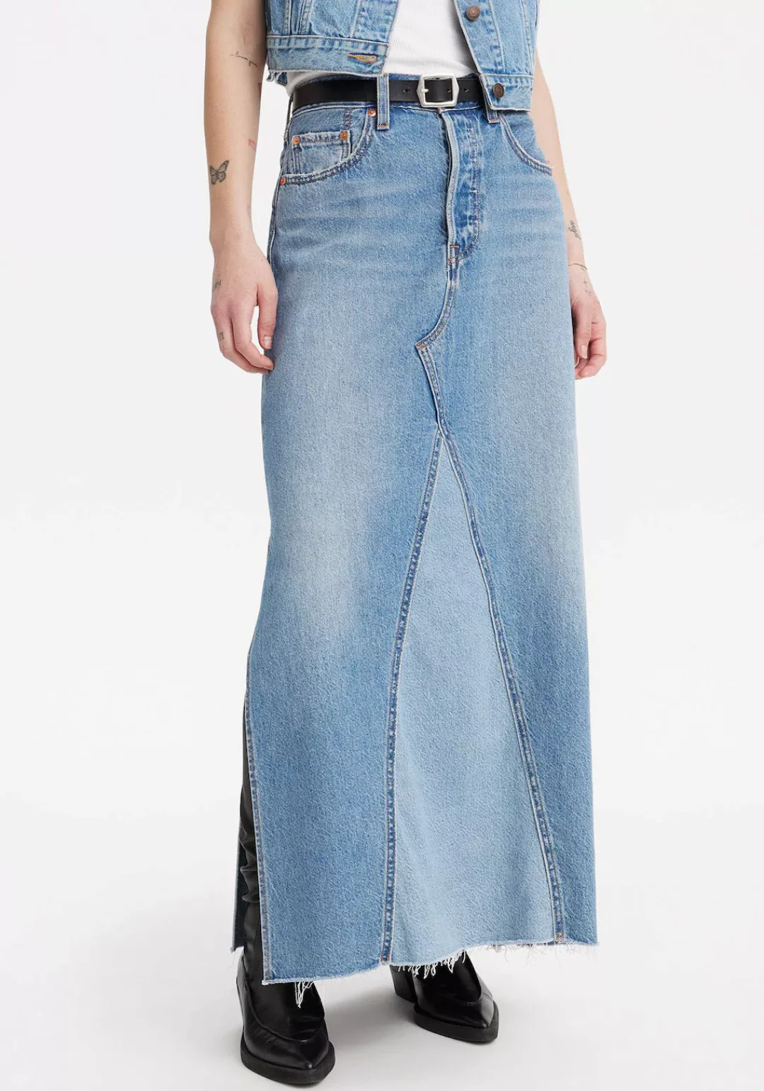 Levis Jeansrock "ICONIC LONG SKIRT", im Five-Pocket Style günstig online kaufen