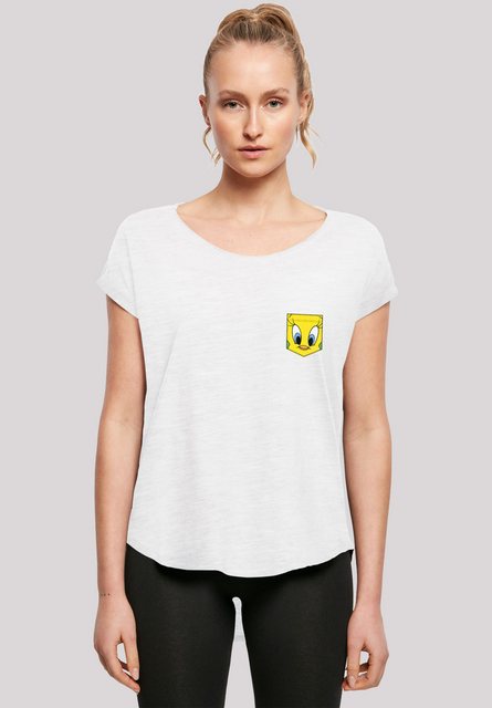 F4NT4STIC T-Shirt Looney Tunes Tweety Pie Face Faux Pocket Print günstig online kaufen