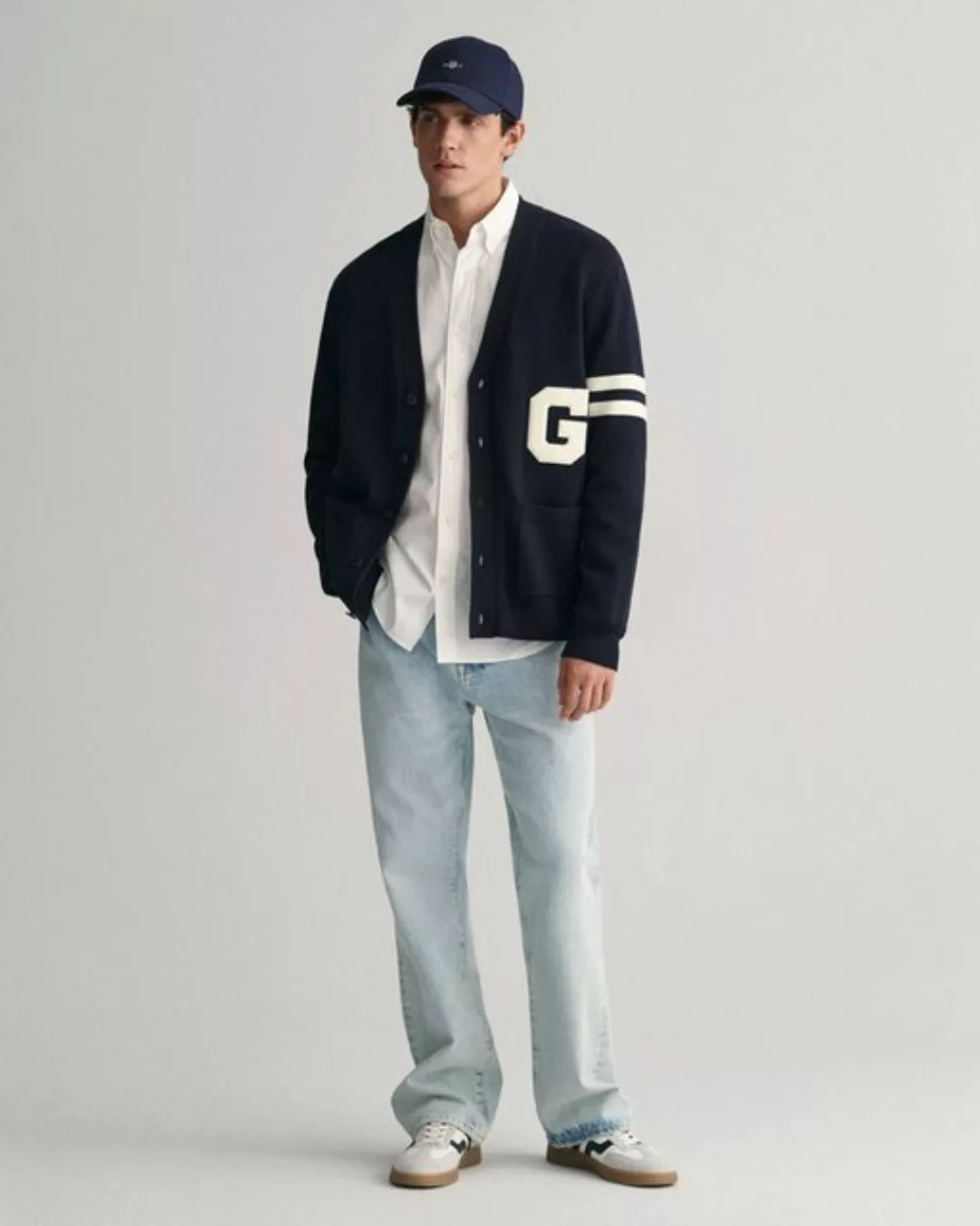 Gant Strickjacke GANT VARSITY CARDIGAN günstig online kaufen