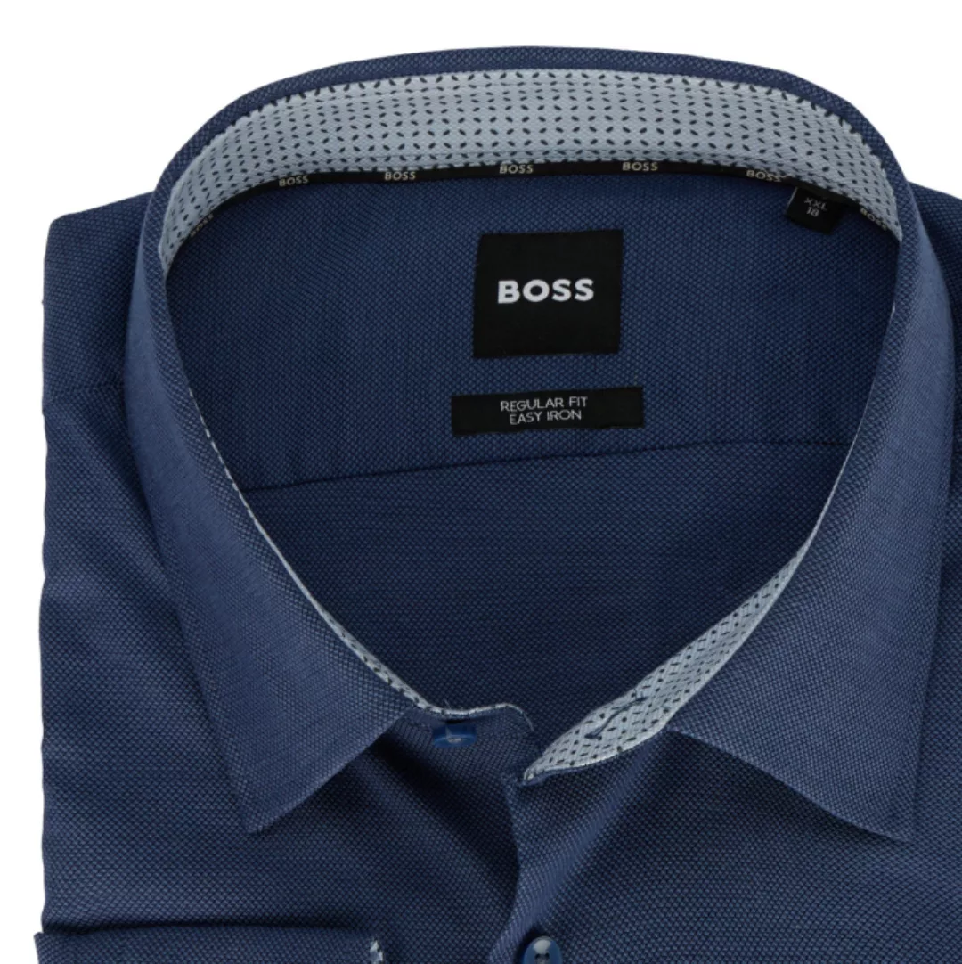 BOSS Businesshemd mit Elasthan, langarm günstig online kaufen