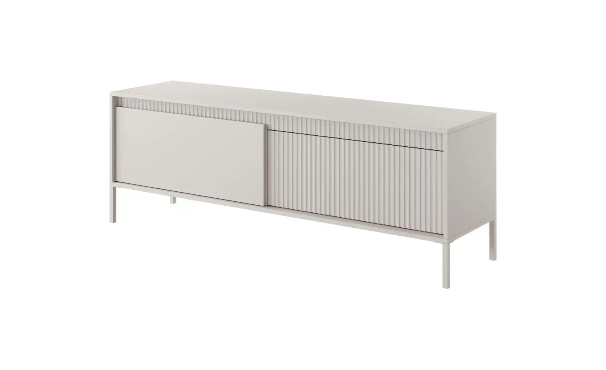 Lowboard   ¦ beige ¦ Maße (cm): B: 153 H: 53 Kommoden & Sideboards > Lowboa günstig online kaufen