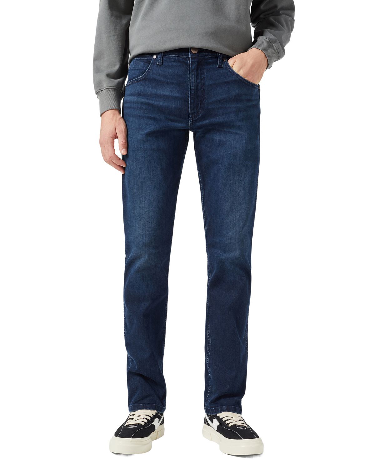 Wrangler Herren Jeans GREENSBORO - Regular Fit - Blau - Wild Horse günstig online kaufen