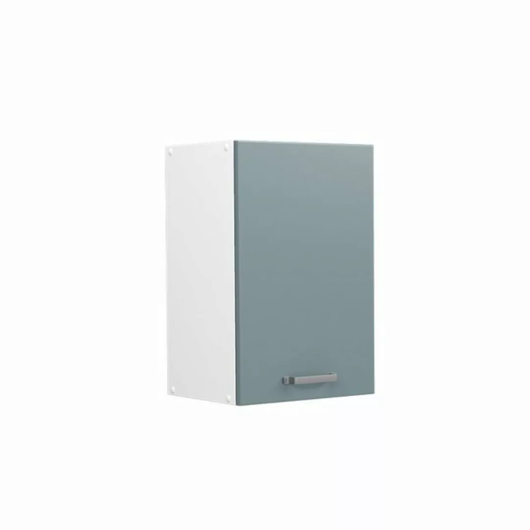 Vicco Hängeschrank Küchenschrank R-Line Weiß BlauGrau 40 cm günstig online kaufen