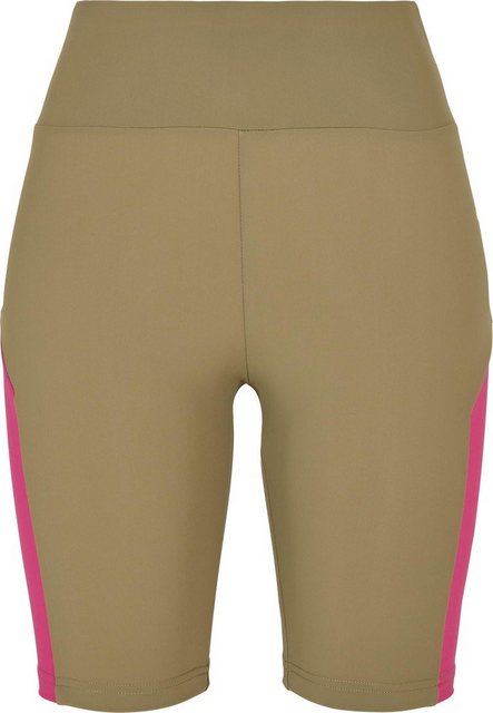 URBAN CLASSICS Radlerhose Urban Classics Damen Ladies Color Block Cycle Sho günstig online kaufen