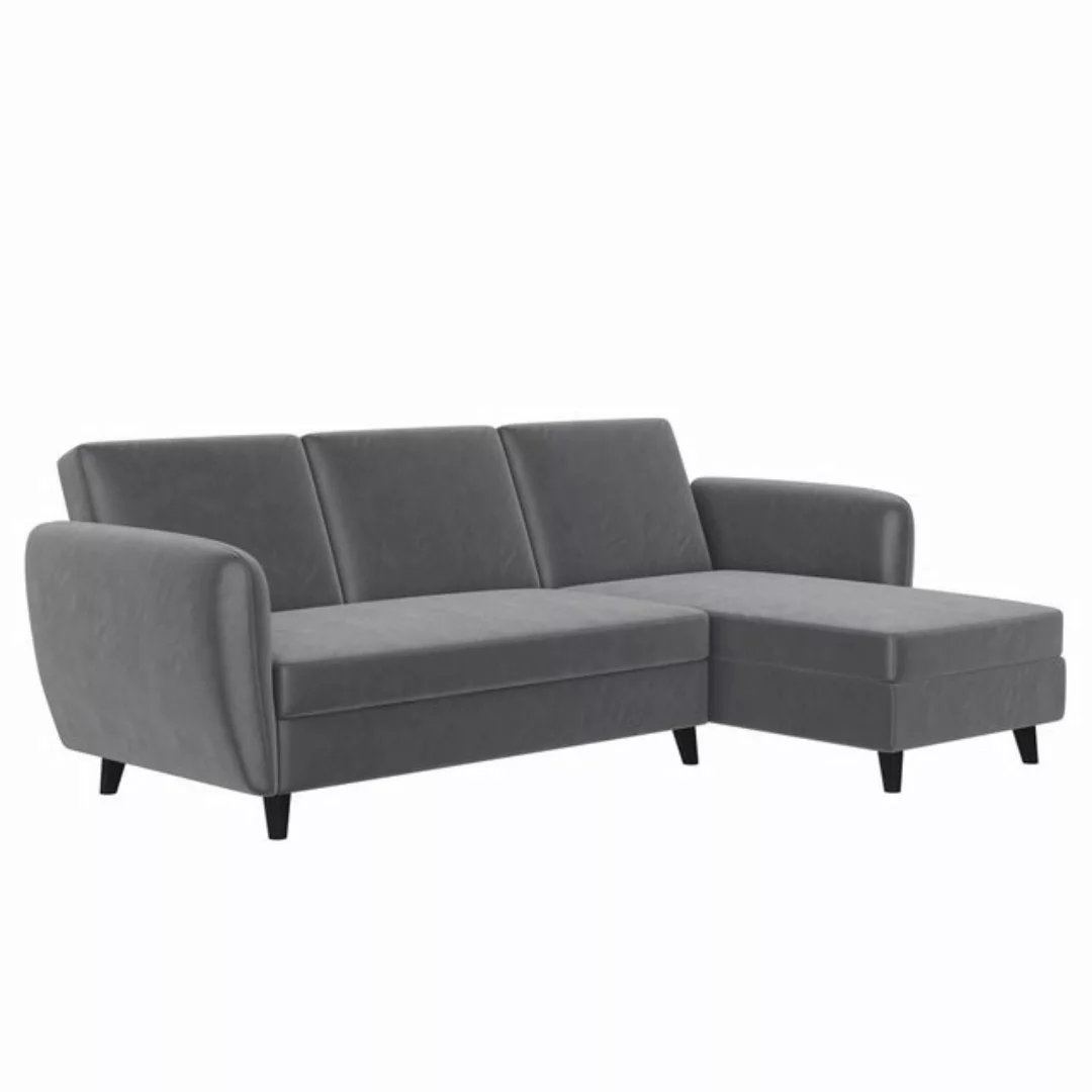 Dorel Home Ecksofa "Perry, L-Form,", Rückenlehne, verschiedene Farbvariante günstig online kaufen