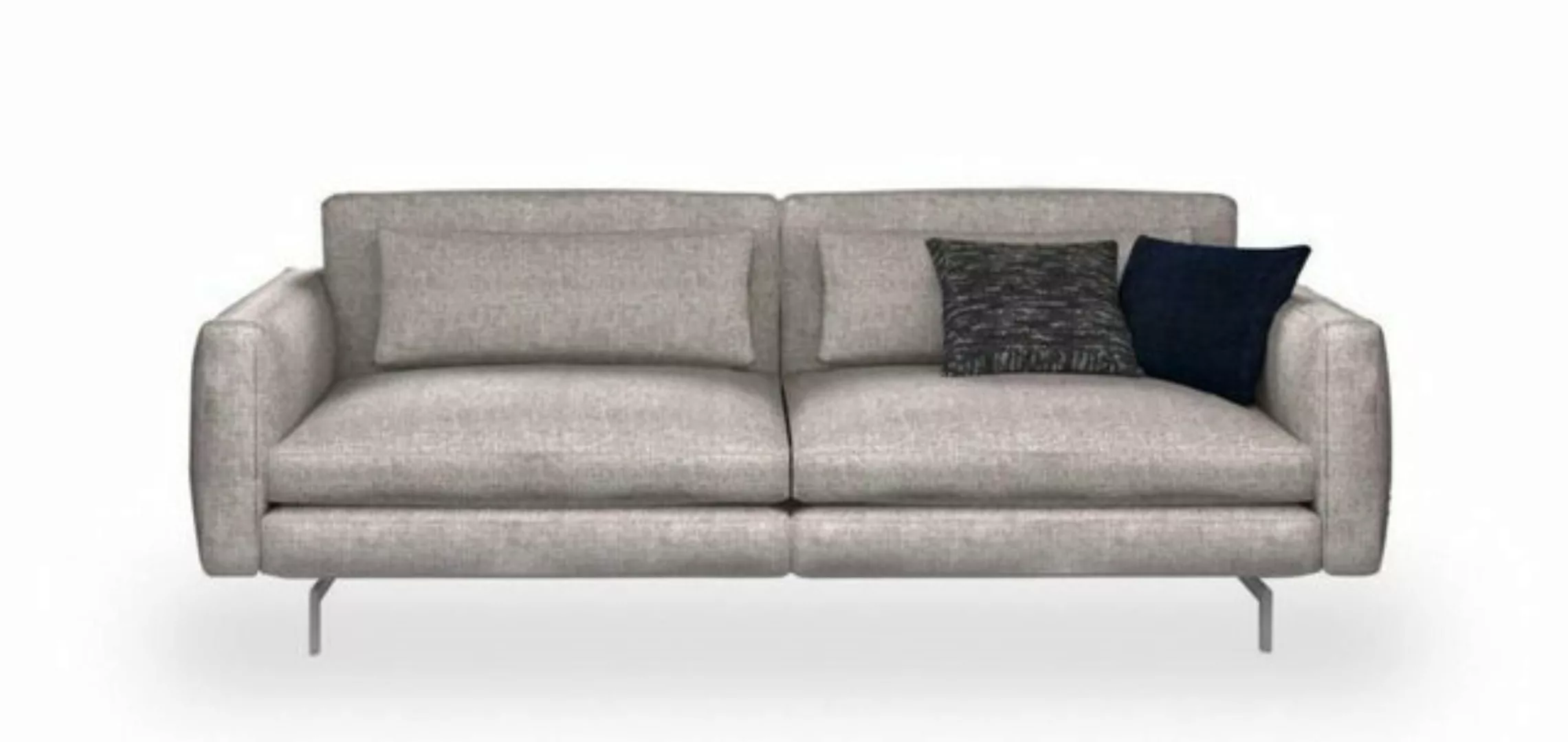 Xlmoebel 3-Sitzer Dreisitzige Couch aktuelle Wohnraum Möbel Stoffsofas, 1 T günstig online kaufen