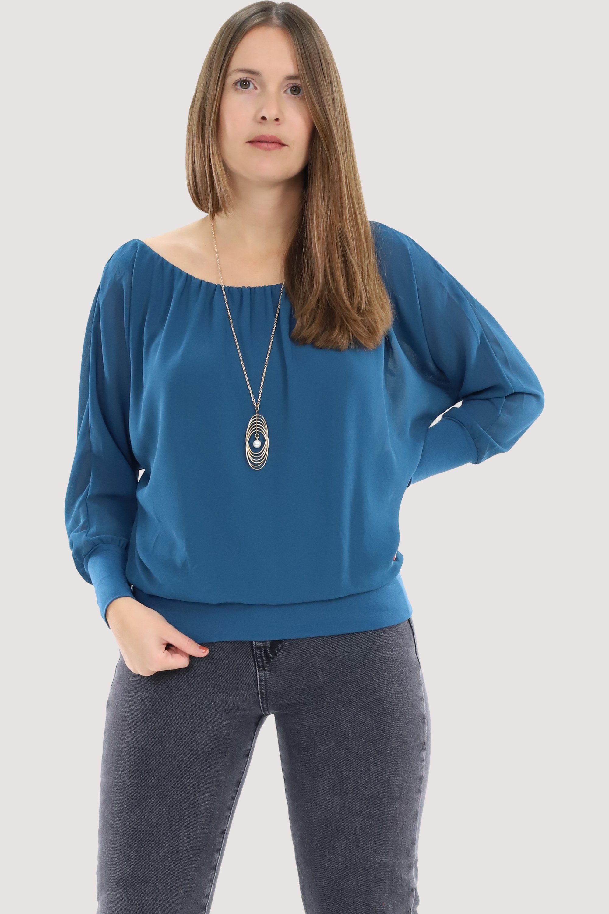 malito more than fashion Chiffonbluse 1133 günstig online kaufen