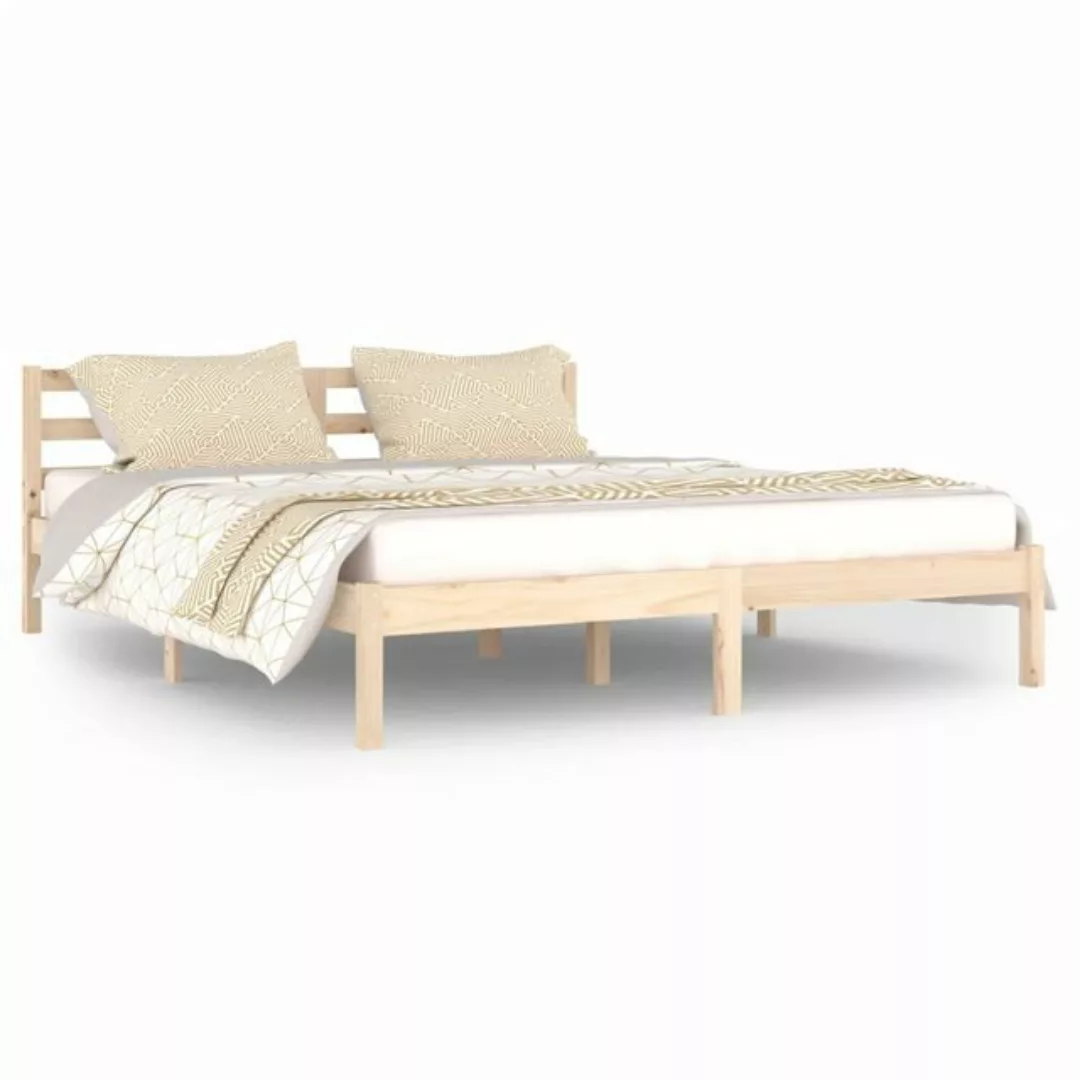 furnicato Bett Massivholzbett Kiefer 160x200 cm günstig online kaufen