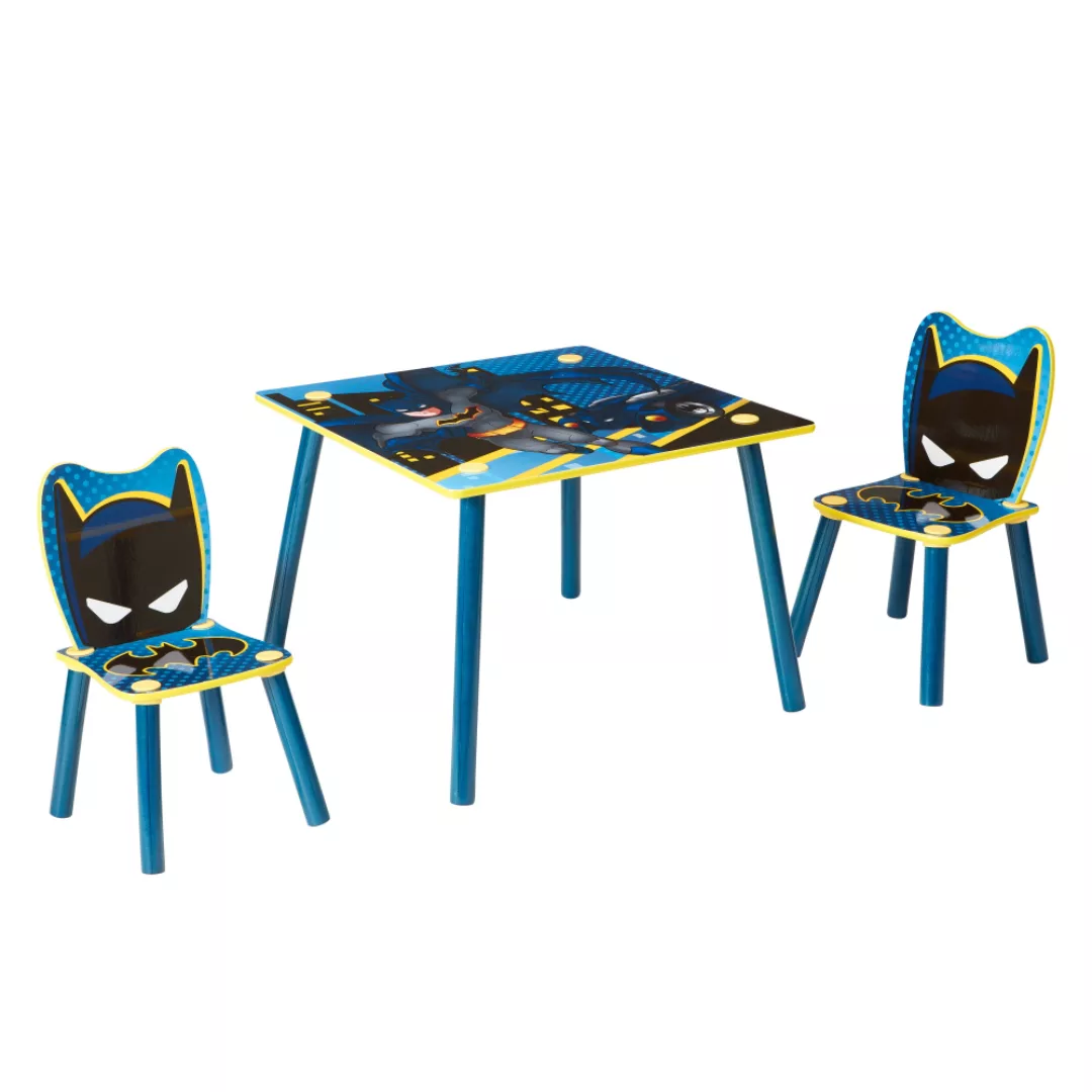 Batman - Set Aus Tisch Und 2 Stühlen Für Kinder  günstig online kaufen
