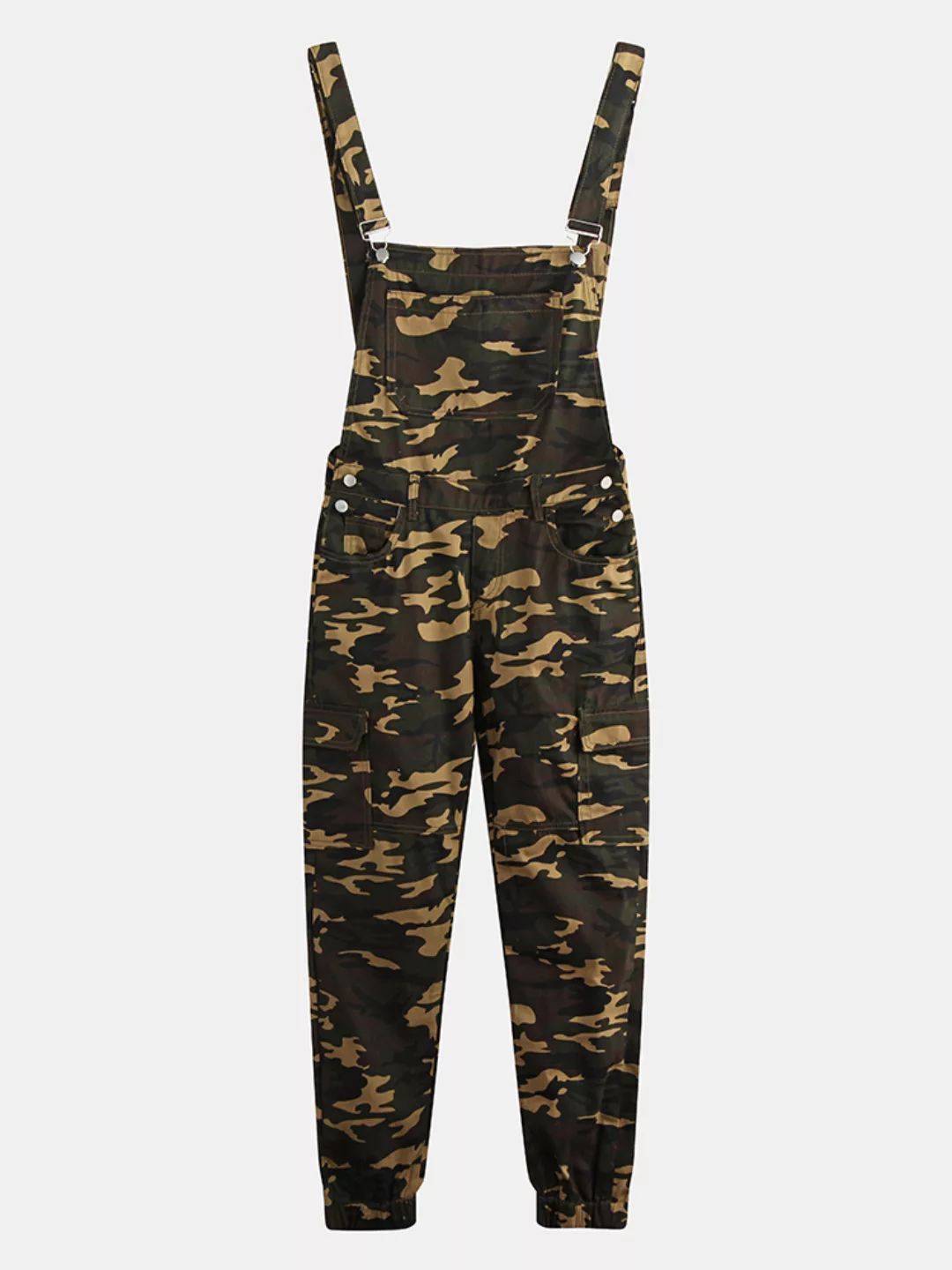 Mens Camo Printed Knöchellänge Elastic Casual Jumpsuits Hosenträger günstig online kaufen