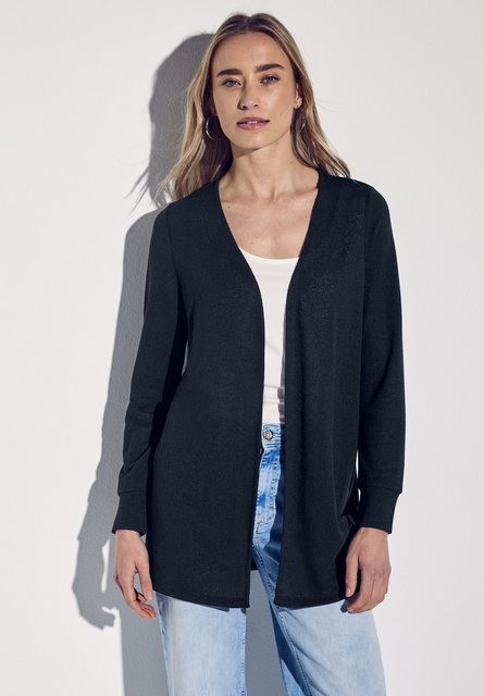 STREET ONE Cardigan aus softem Materialmix günstig online kaufen