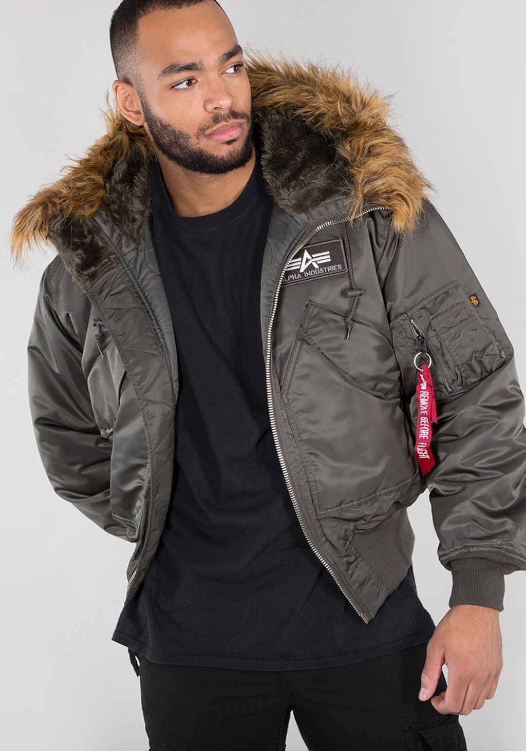 Alpha Industries Winterjacke "ALPHA INDUSTRIES Men - Bomber Jackets 45P Hoo günstig online kaufen