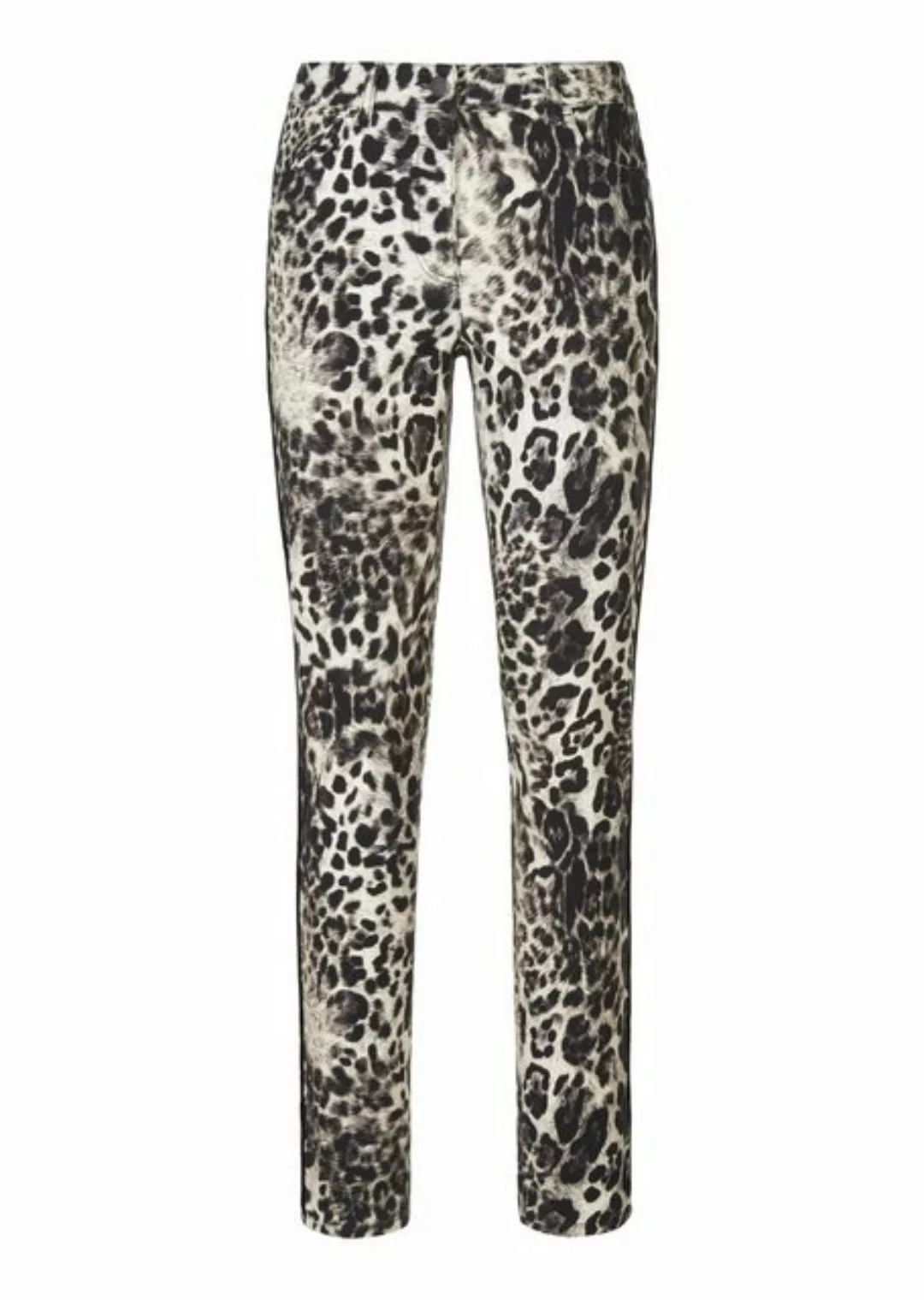 MADELEINE Stretch-Hose Bedruckte Stretch-Hose mit Unikat-Print günstig online kaufen