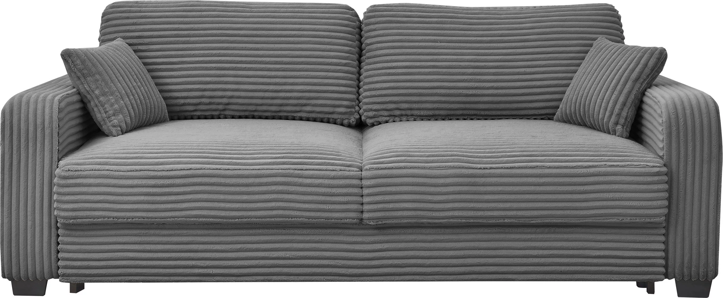 ED EXCITING DESIGN Schlafsofa "Carrara", frei im Raum stellbar, mit Bettkas günstig online kaufen