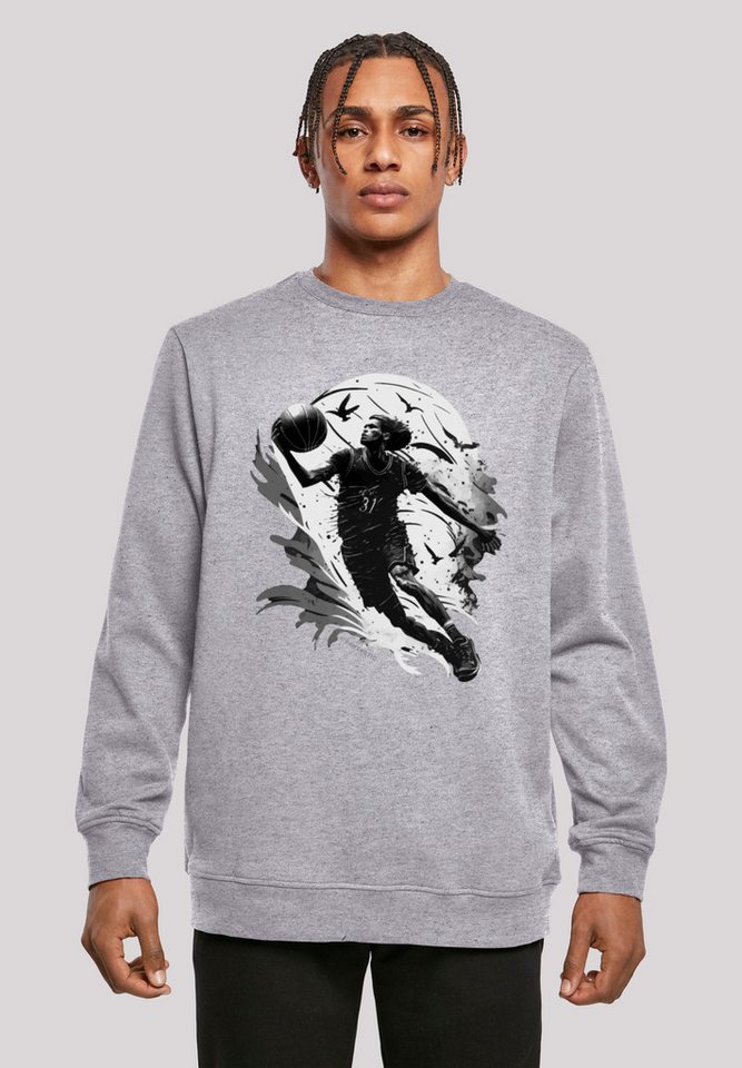 F4NT4STIC Kapuzenpullover Basketball Spieler Print günstig online kaufen