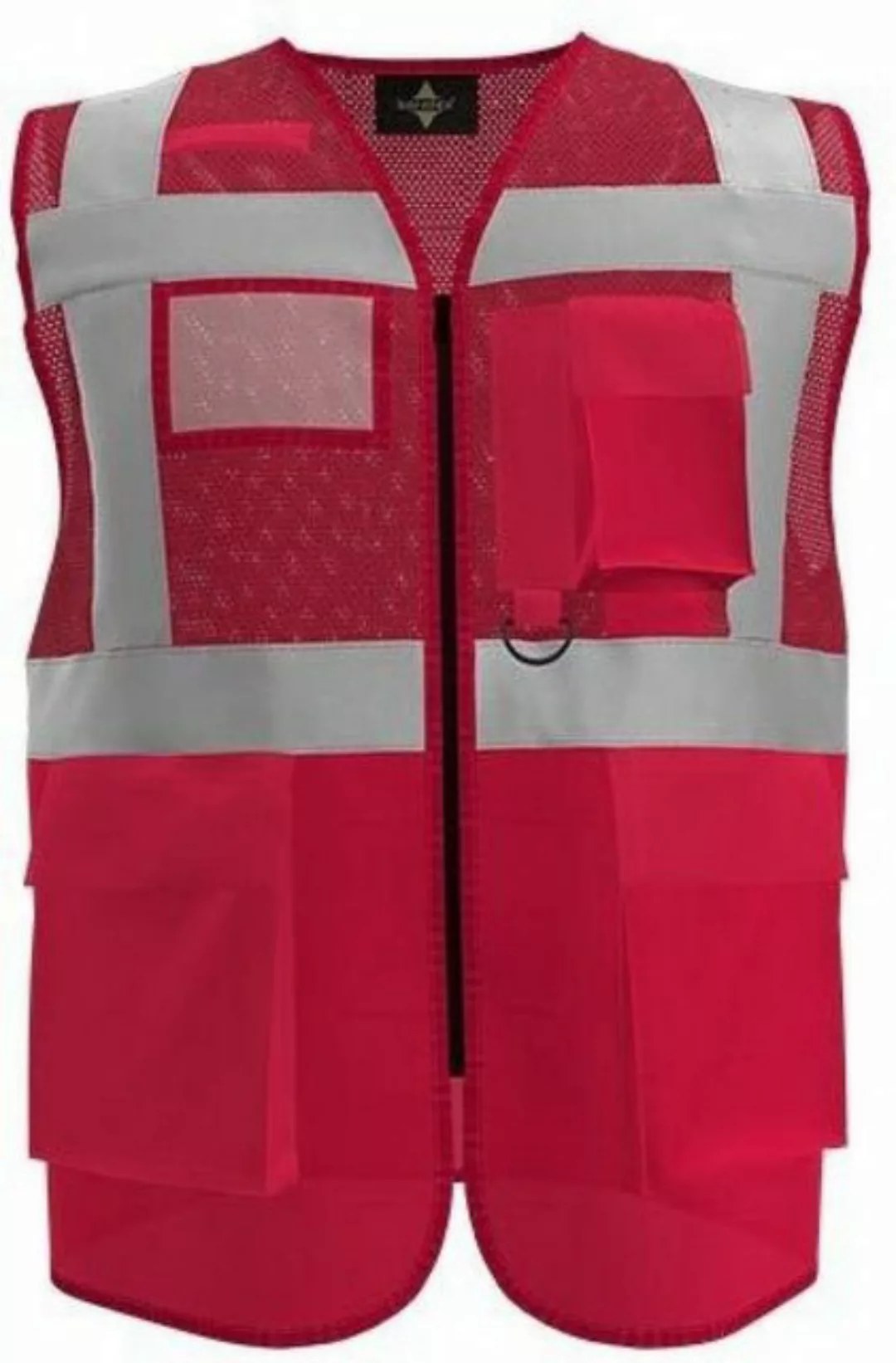 korntex Warnweste Multifunkitons-Warnweste Mesh Multifunction Vest günstig online kaufen