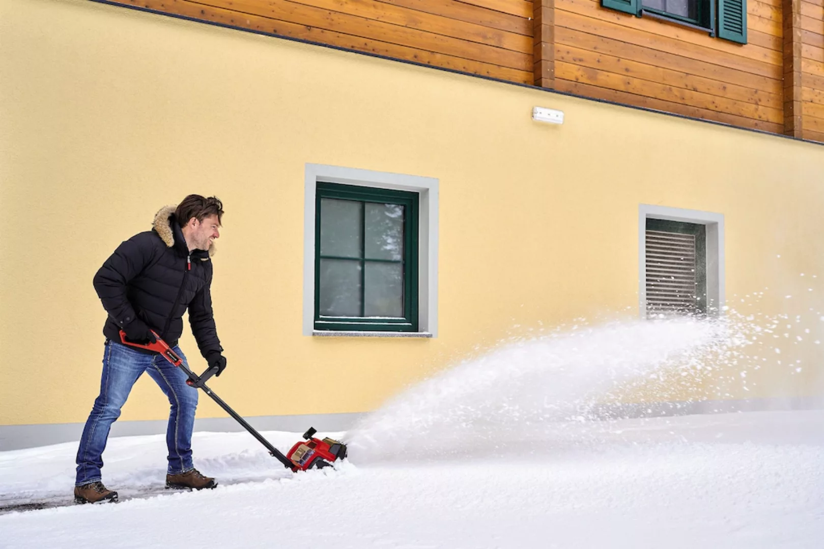 Einhell Power X-Change Akku-Schneefräse GE-ST 36/40 Li E-Solo günstig online kaufen