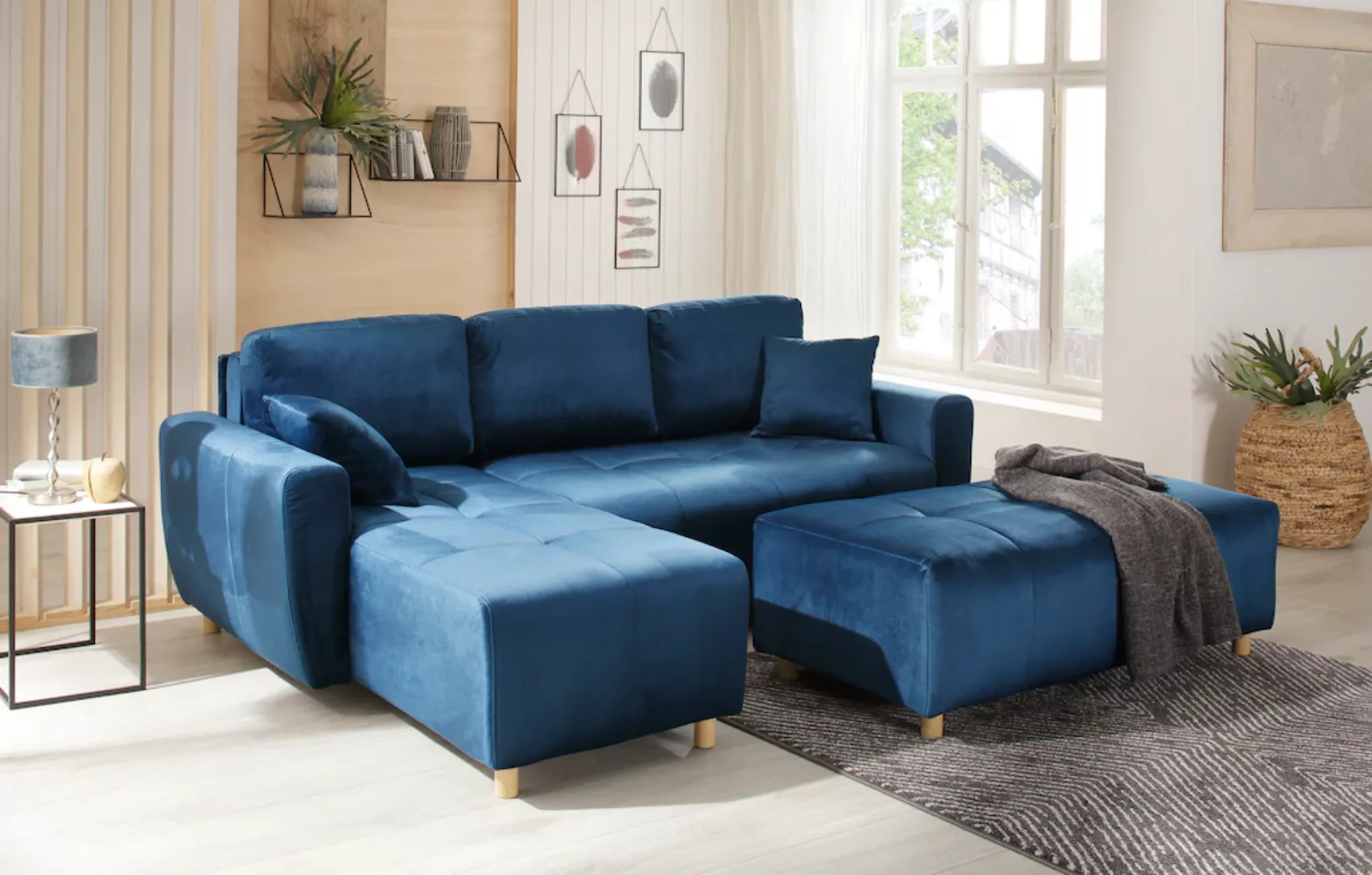 Home affaire Ecksofa "Scania L-Form" günstig online kaufen