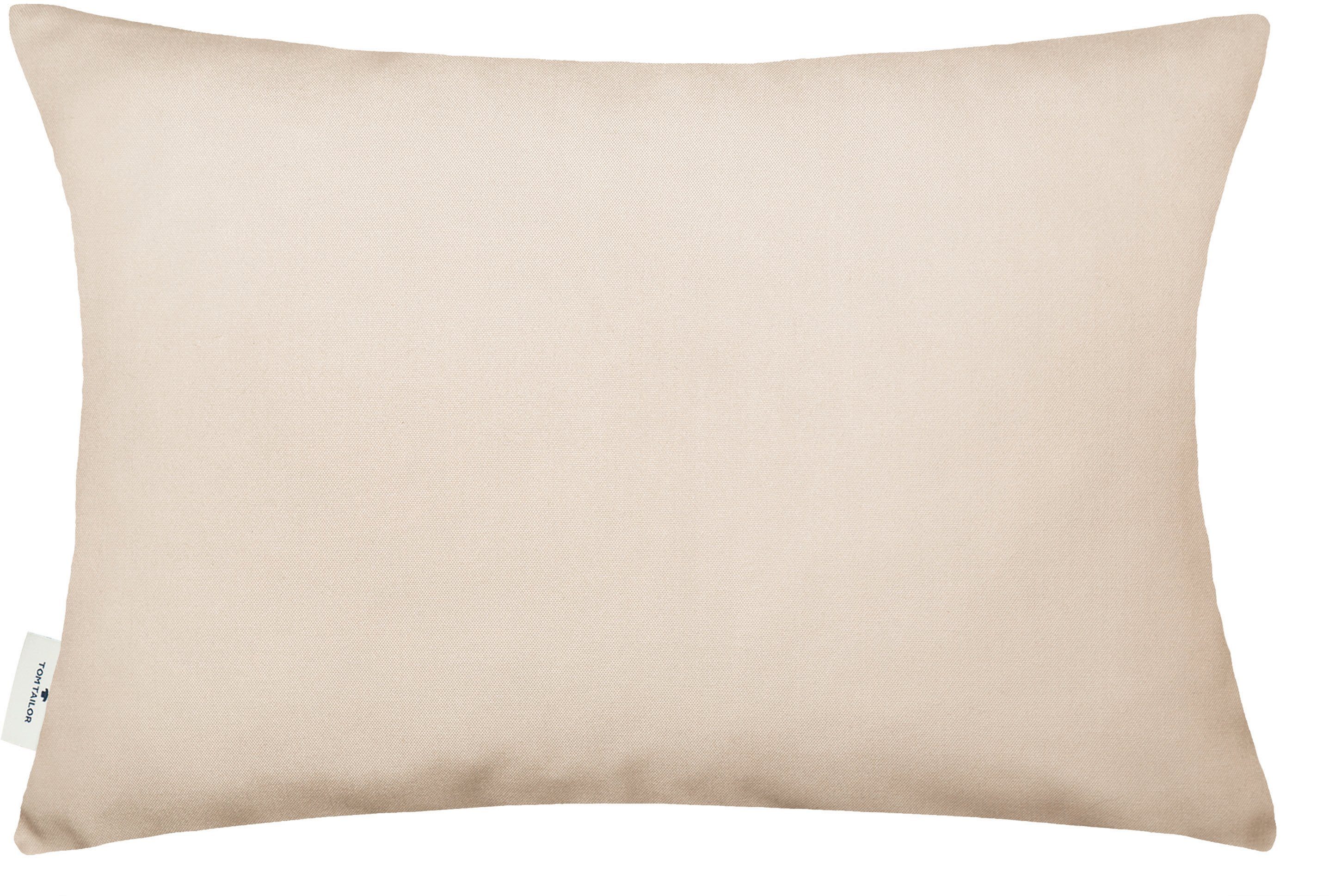 TOM TAILOR HOME Dekokissen »Dove Signature«, mit Paspel, Kissenhülle ohne F günstig online kaufen