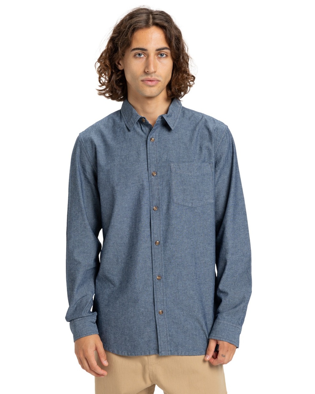 Quiksilver Langarmhemd "Yosemite Chambrayls" günstig online kaufen