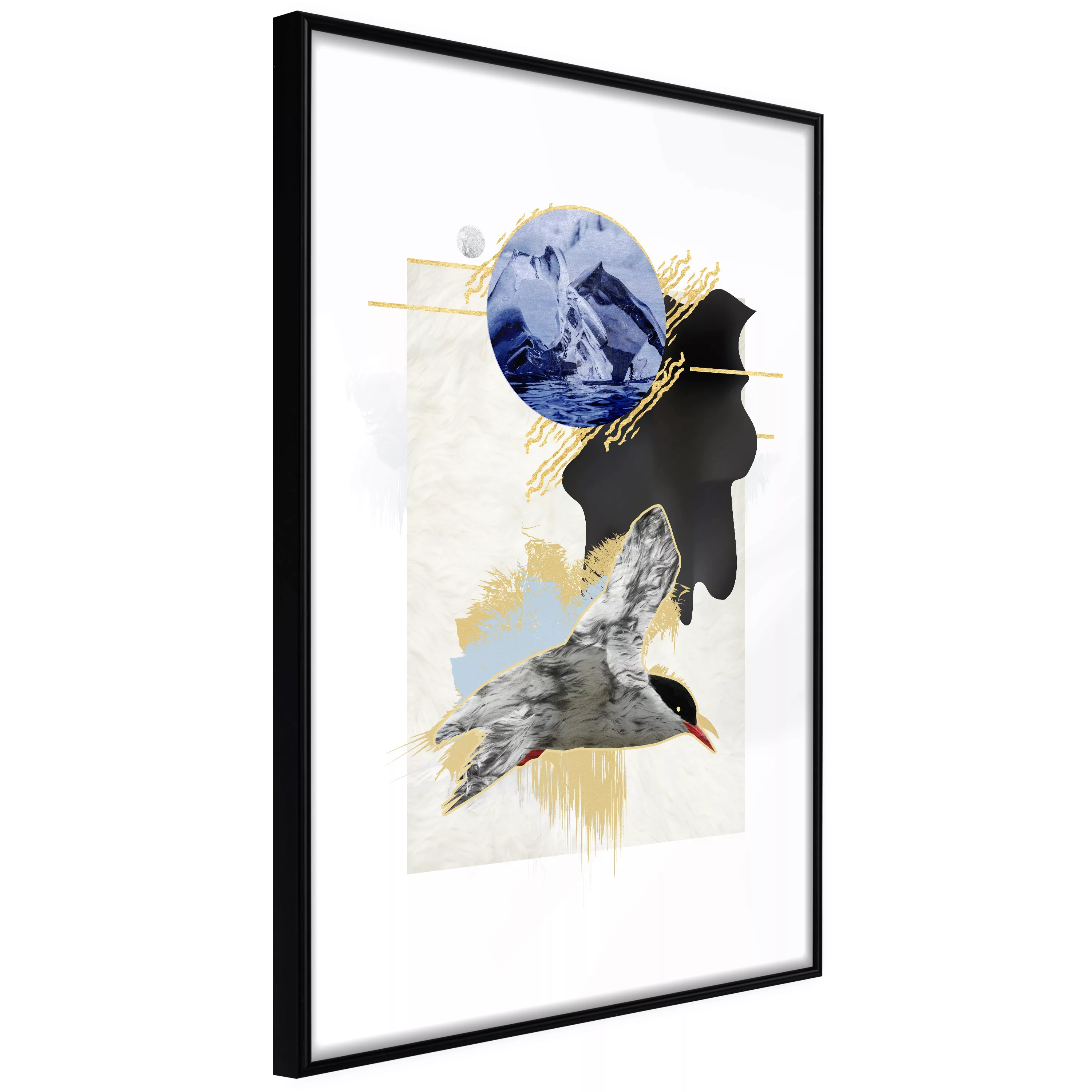 Poster - Abstraction With A Tern günstig online kaufen