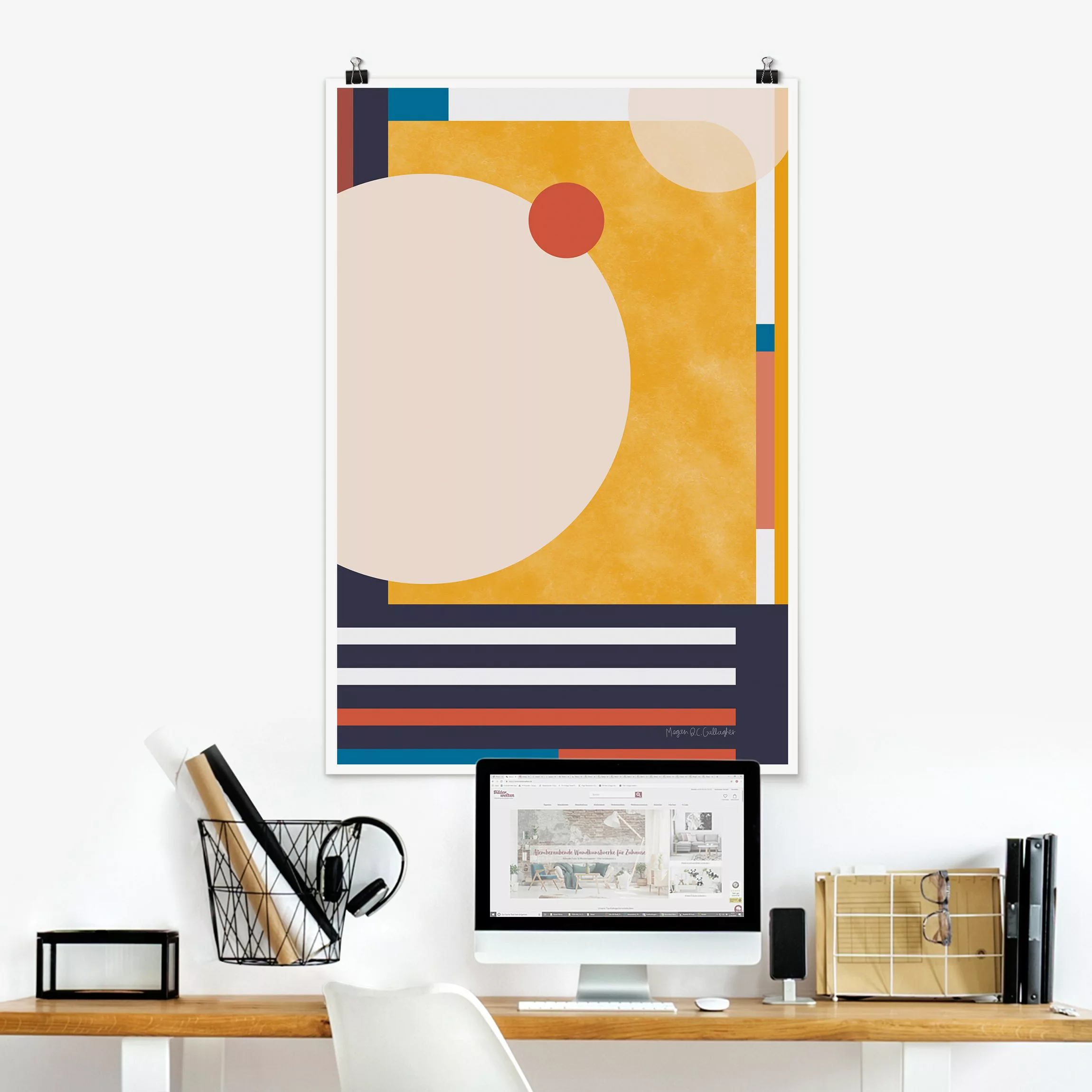 Poster Moderner Glamour II günstig online kaufen