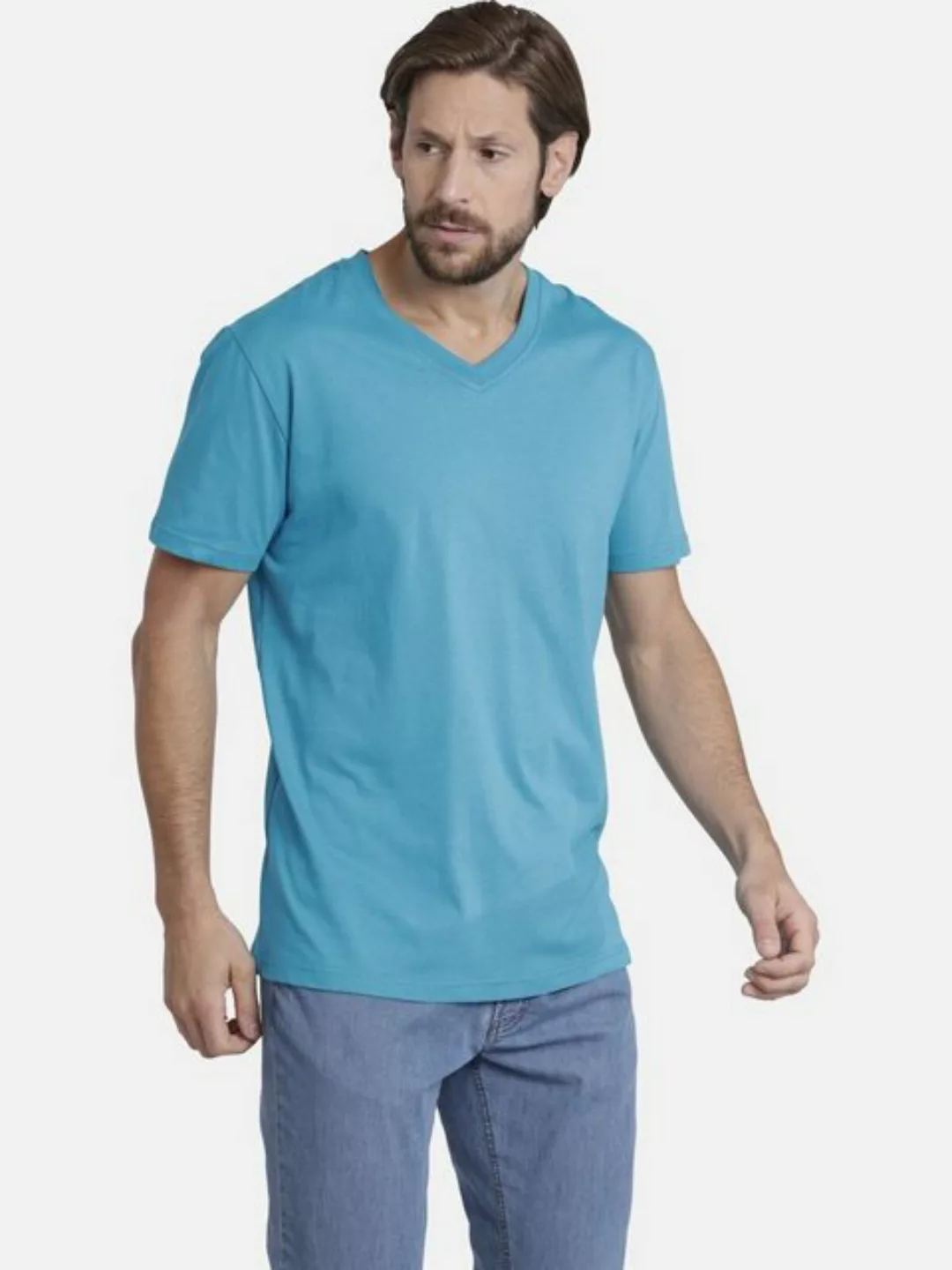 Jan Vanderstorm T-Shirt OSMO legere Passform (2er-Pack) günstig online kaufen