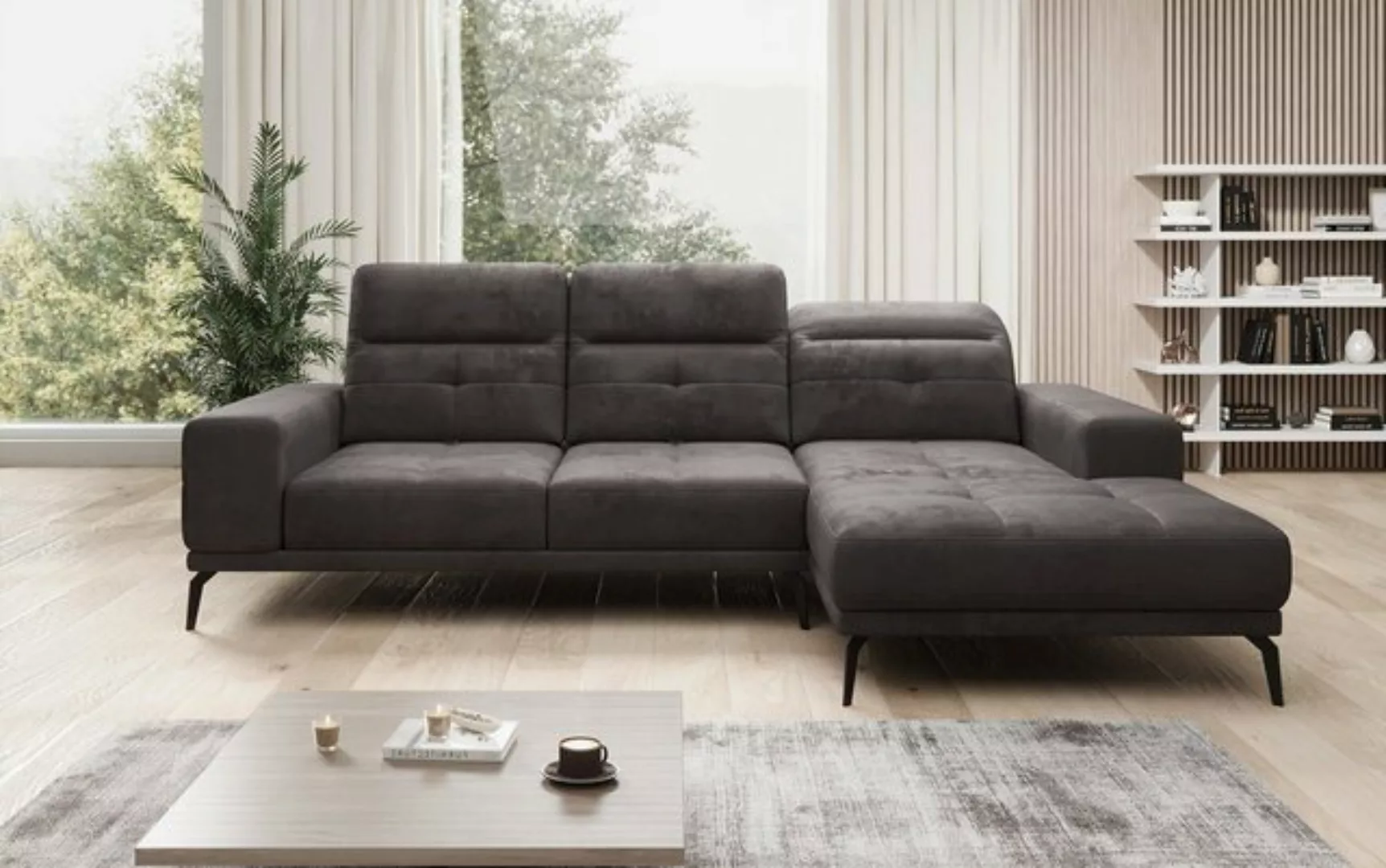Luxusbetten24 Sofa Designer Sofa Terina, inklusive Beistellhocker günstig online kaufen