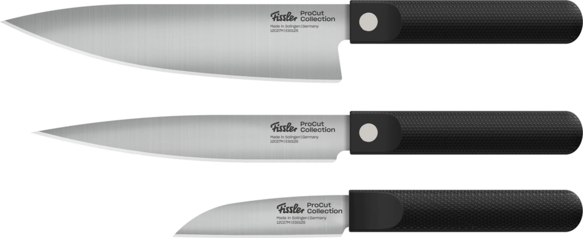 Fissler Messer-Set »ProcCut Collection«, (Set, 3 tlg., 3-teilig-Universalme günstig online kaufen