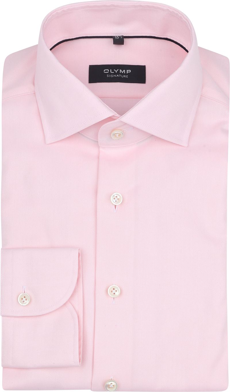 OLYMP Signature Twill Hemd Rosa - Größe 43 günstig online kaufen