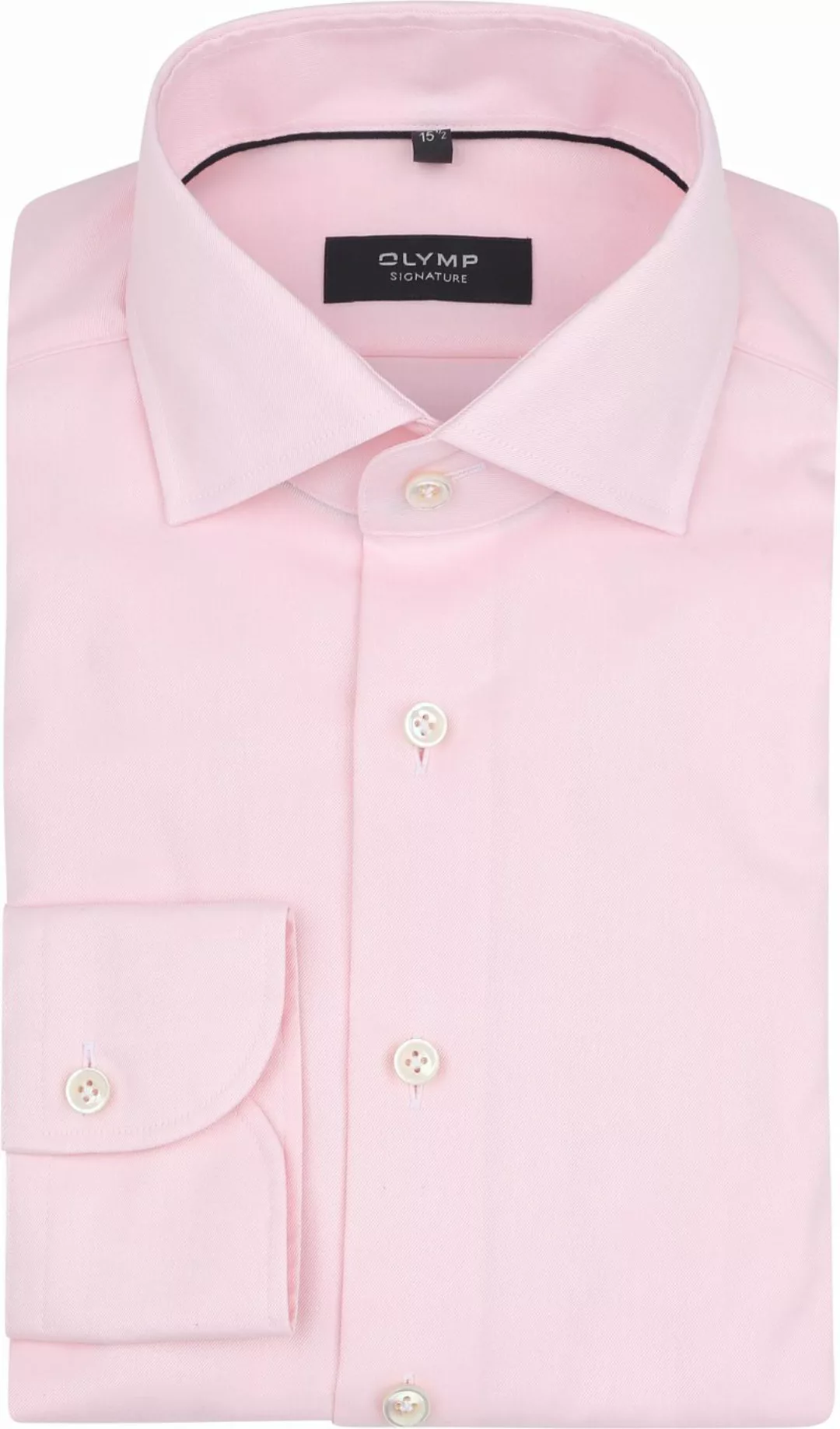 OLYMP Signature Twill Hemd Rosa - Größe 42 günstig online kaufen