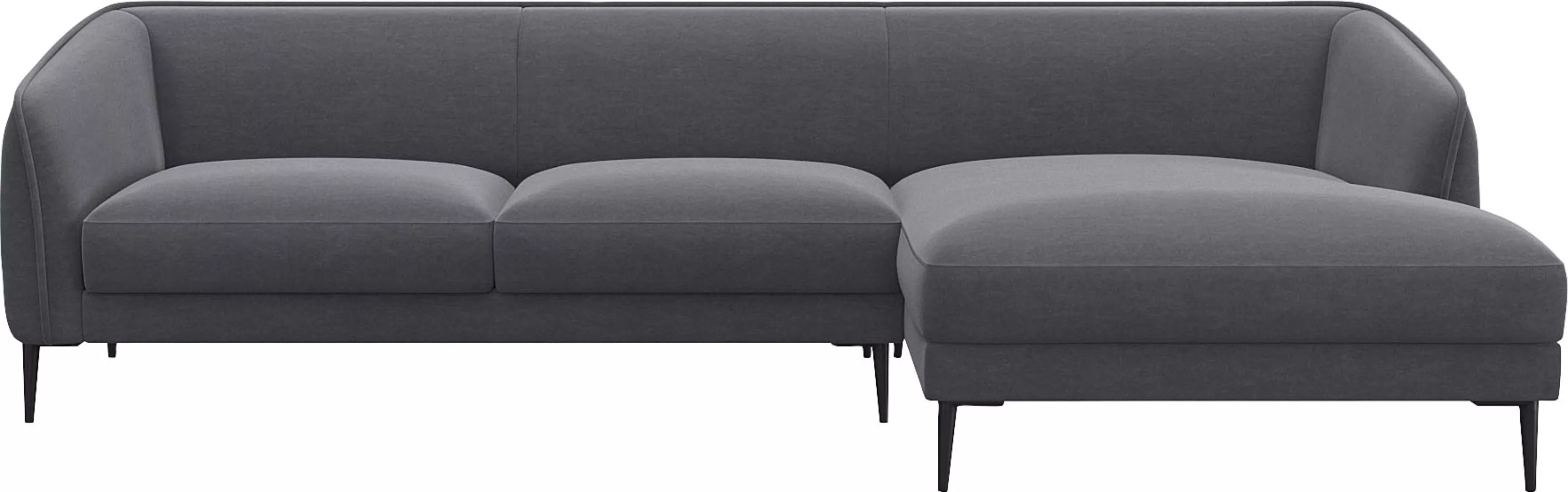 FLEXLUX Ecksofa »Belle Designsofa, L-Form, B/T 288/149 cm«, Skandinavisches günstig online kaufen