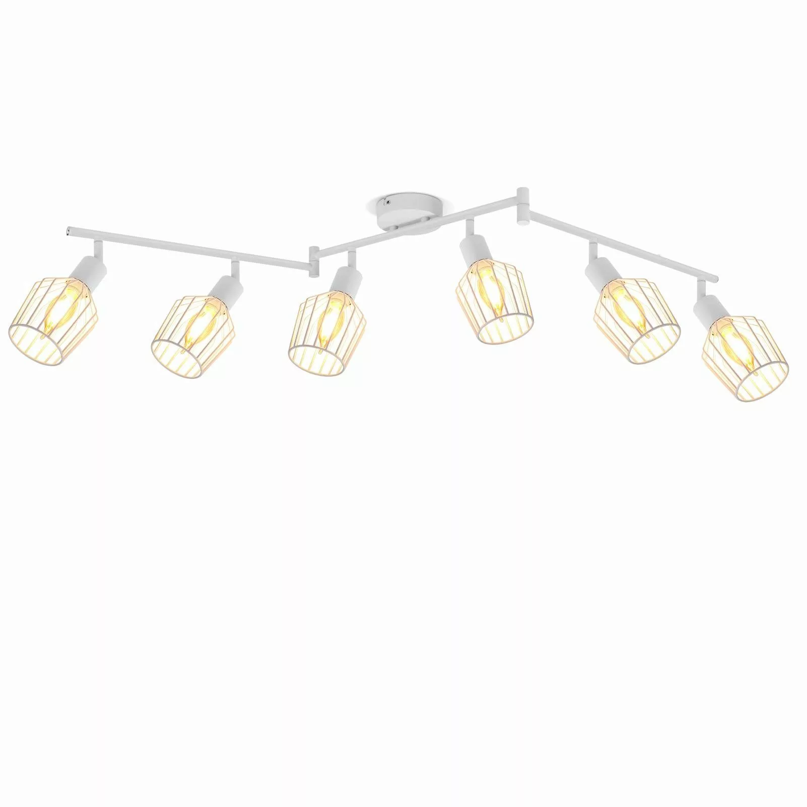 Nettlife LED Deckenspots Schwarz Weiß E14 günstig online kaufen