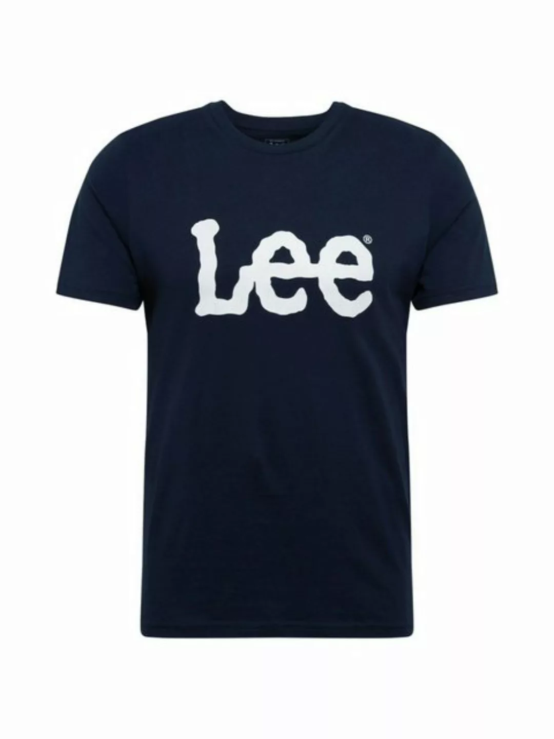 Lee Herren Rundhals T-Shirt Wobbly Logo günstig online kaufen