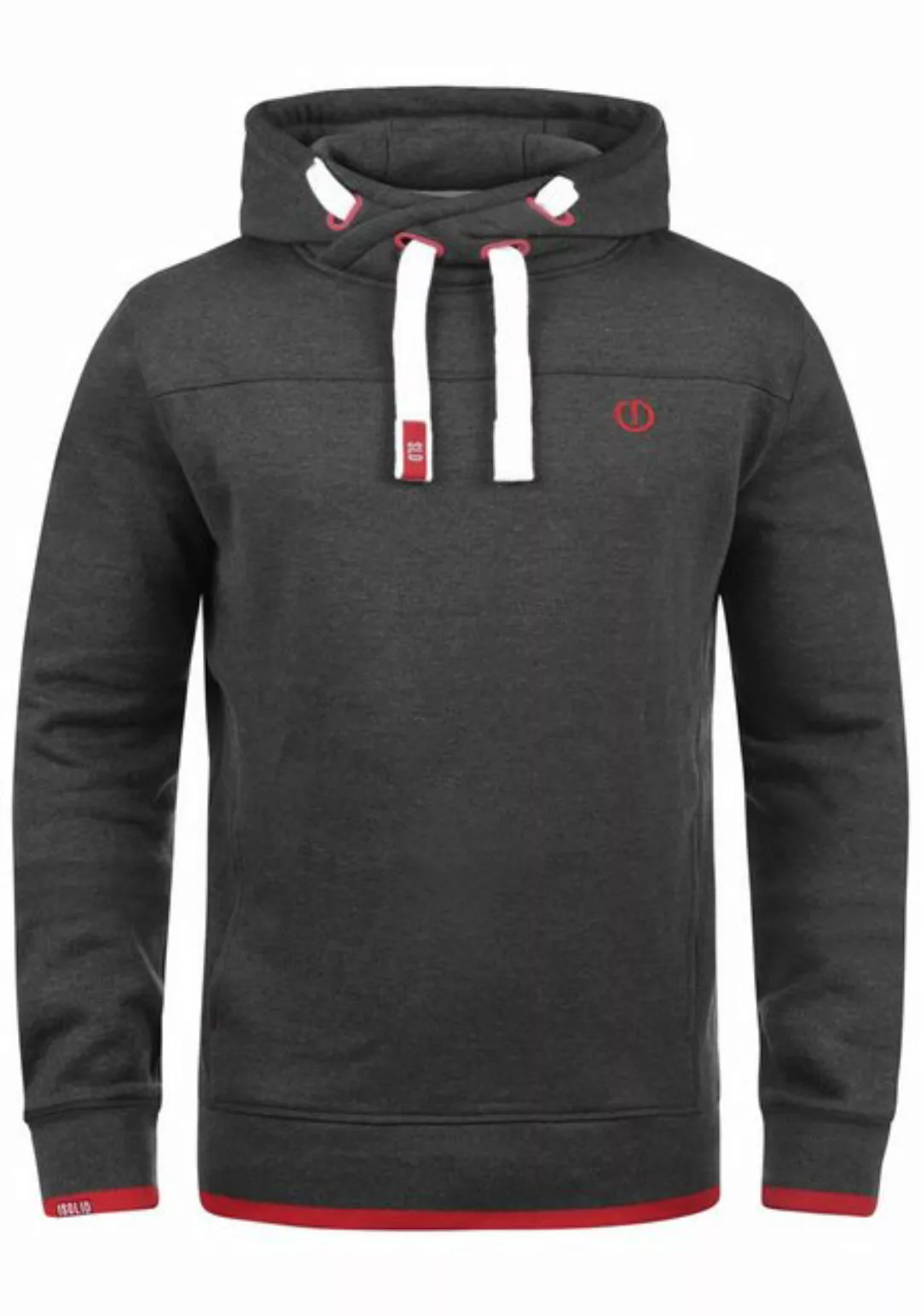 !Solid Hoodie SDBenjamin Hood Kapuzensweatshirt mit Cross-Over Kragen günstig online kaufen