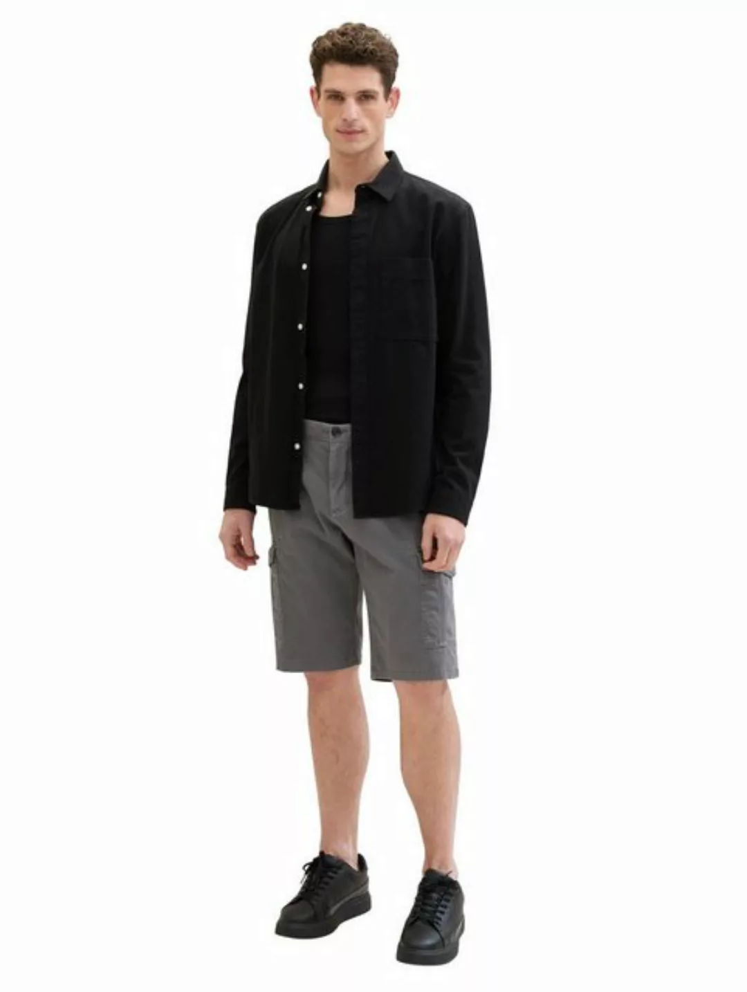 Tom Tailor Herren Cargo Short REGULAR PRINTED - Regular Fit günstig online kaufen