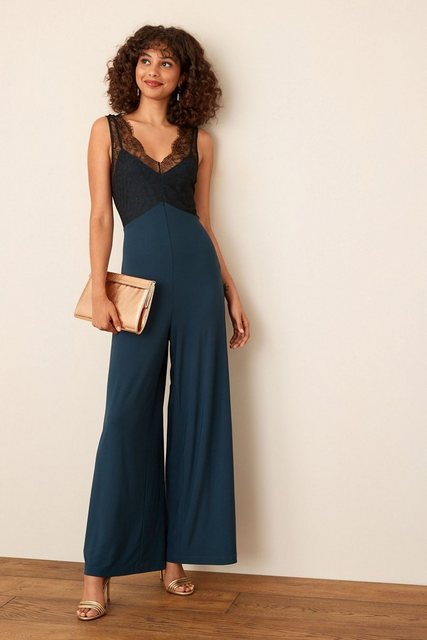 Next Jumpsuit Overall mit Spitzendetails (1-tlg) günstig online kaufen