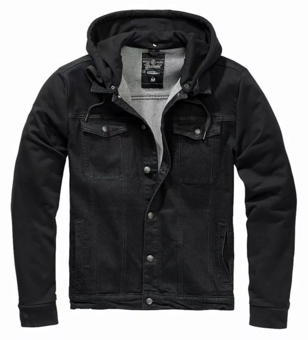 Brandit Anorak Brandit Herren Cradock Denim Sweat Jacket (1-St) günstig online kaufen